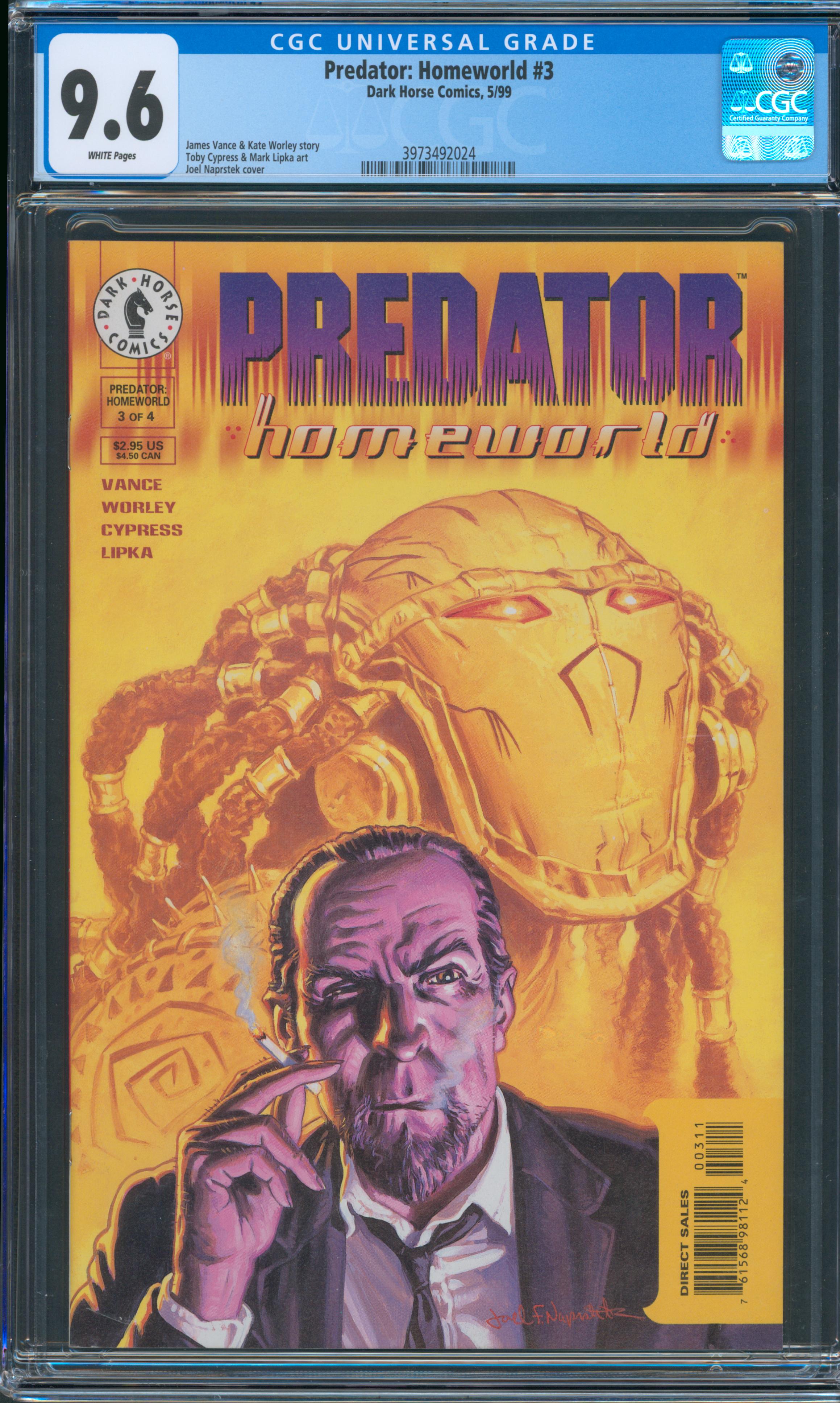 Predator: Homeworld #3 CGC 9.6