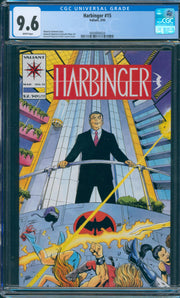 Harbinger #15 CGC 9.6