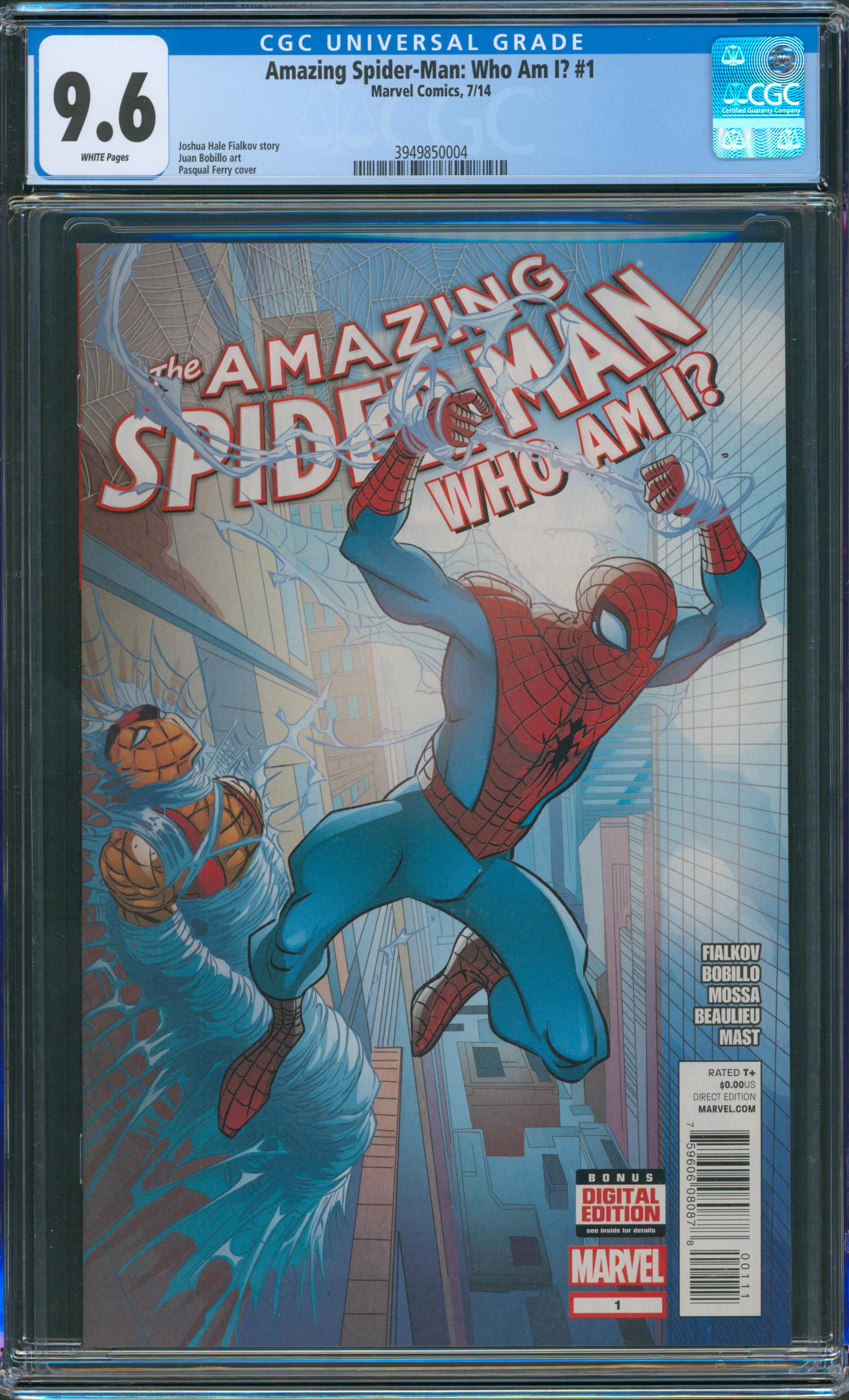 Amazing Spider-Man: Who Am I? #1 CGC 9.6