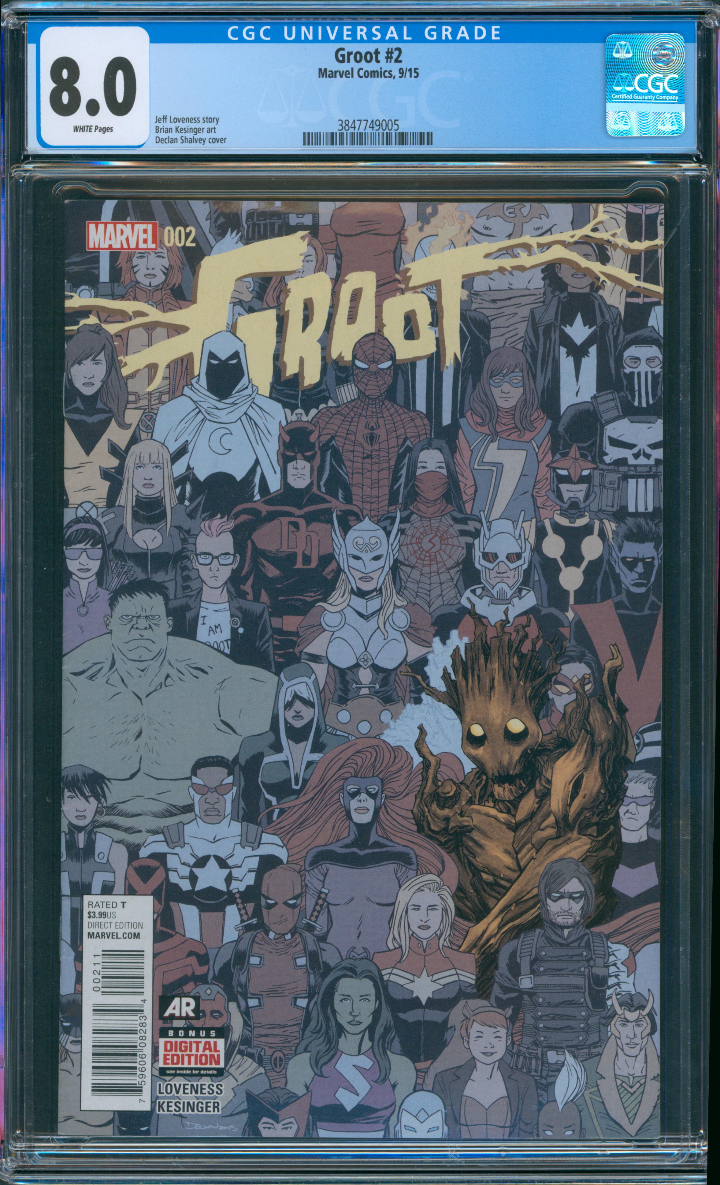 Groot #2 CGC 8.0