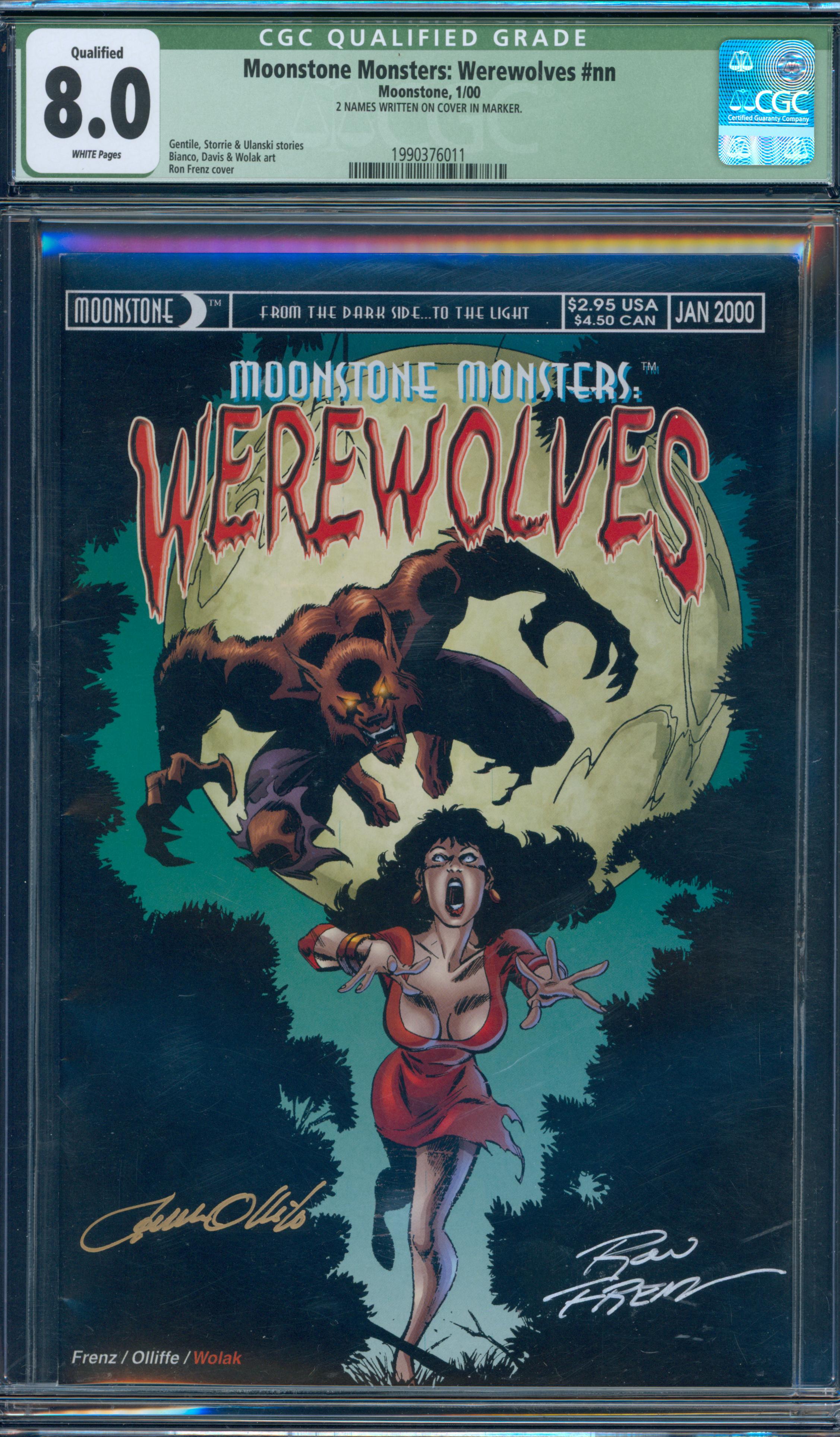 Moonstone Monsters: Werewolves #nn CGC 8.0