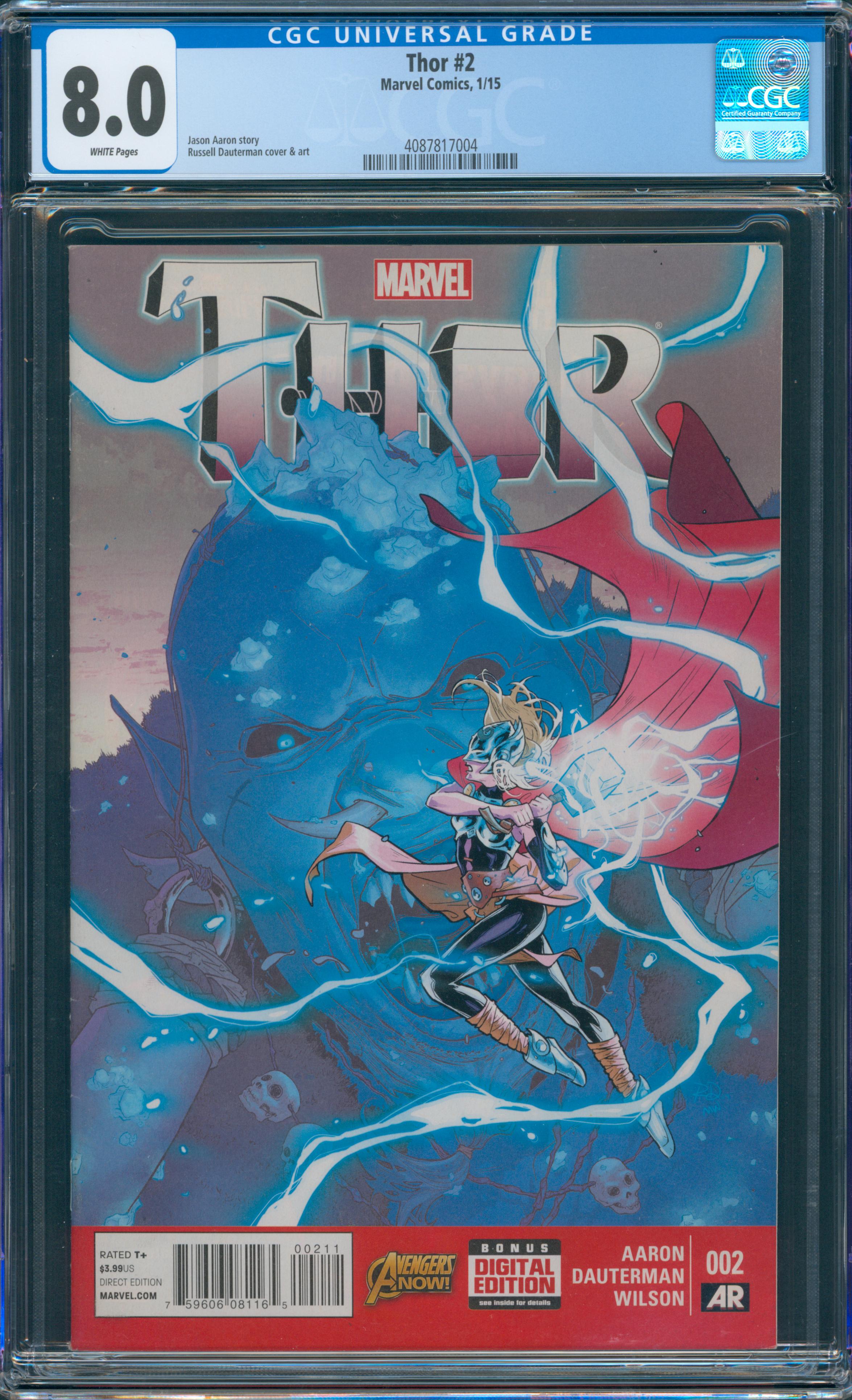 Thor #2 CGC 8.0