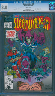 Sleepwalker #25 CGC 8.0