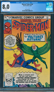 Marvel Tales #144 CGC 8.0
