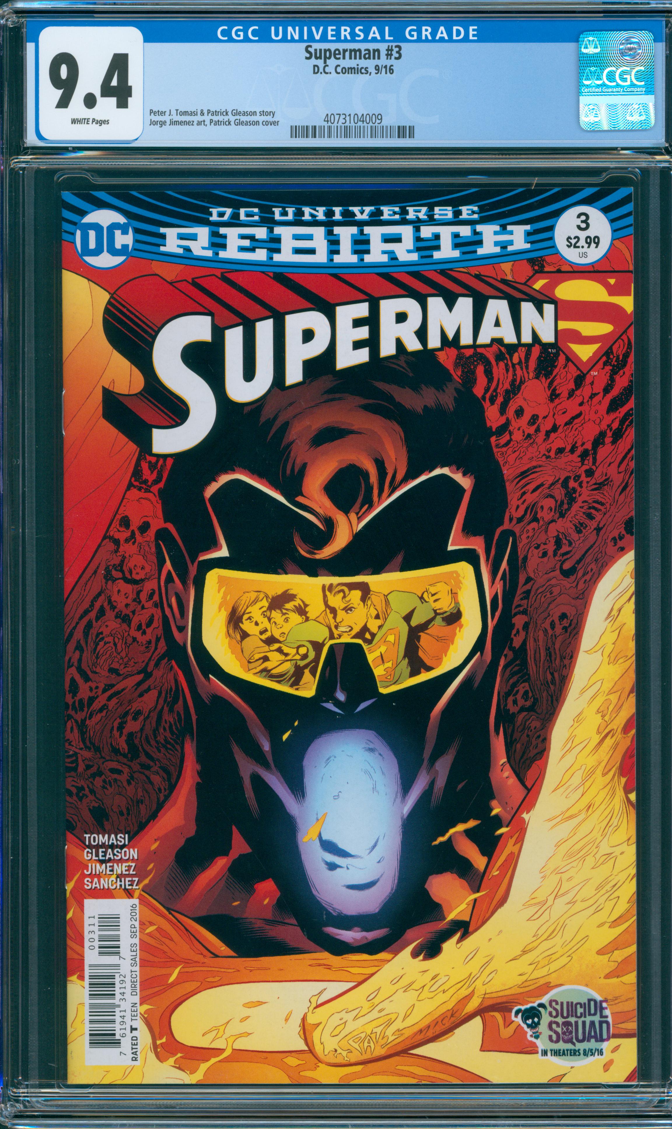 Superman #3 CGC 9.4