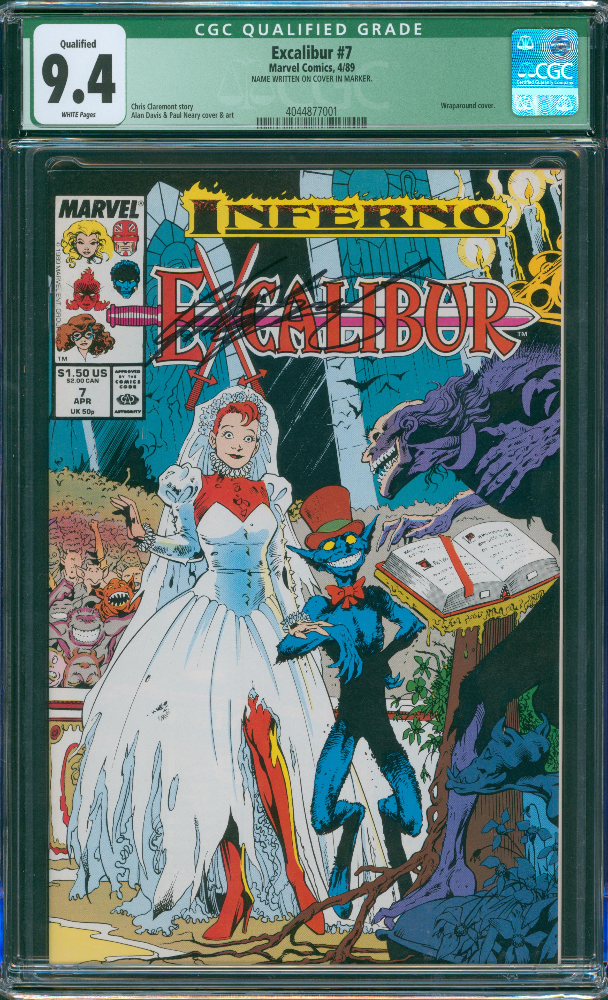 Excalibur #7 CGC 9.4