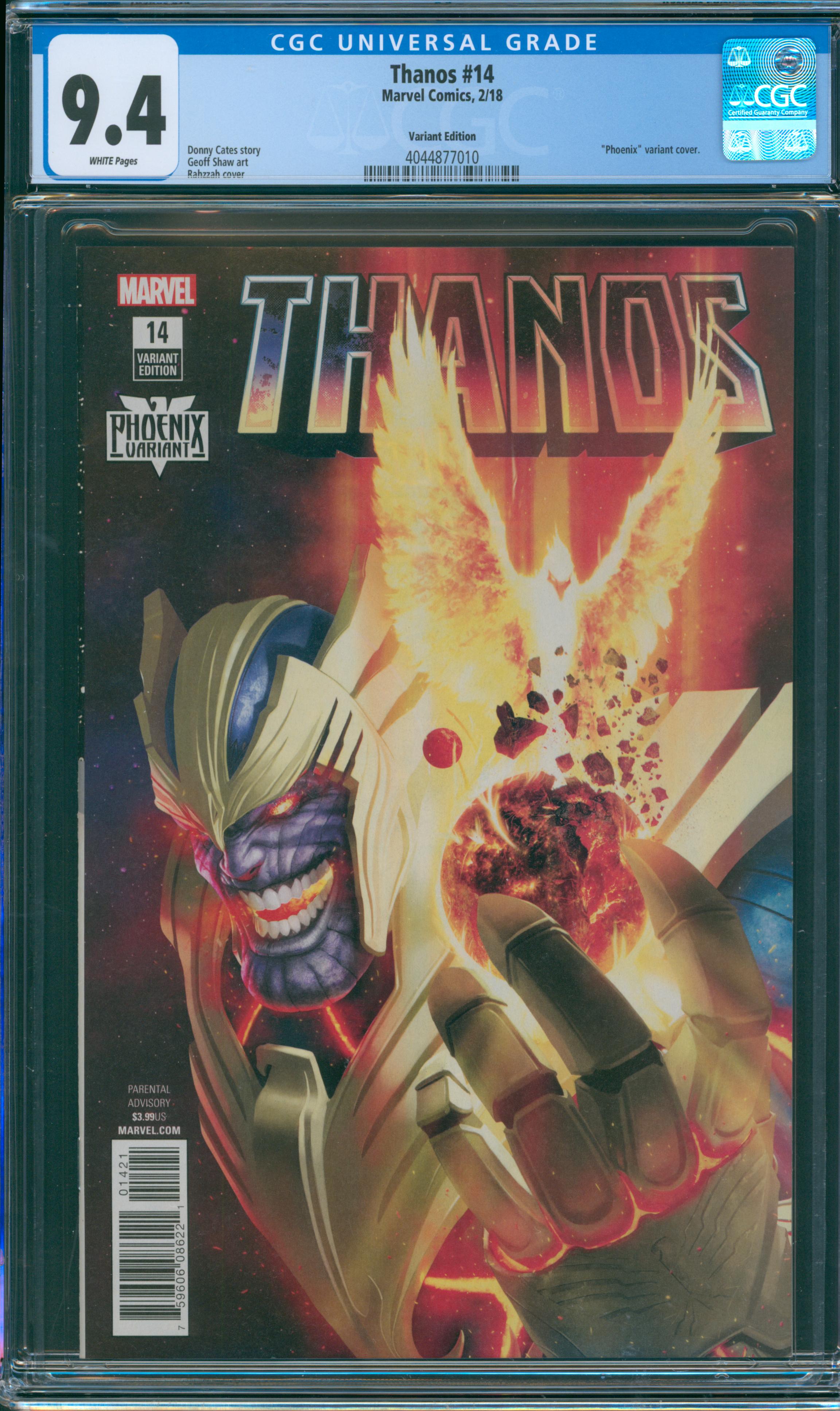 Thanos #14 CGC 9.4