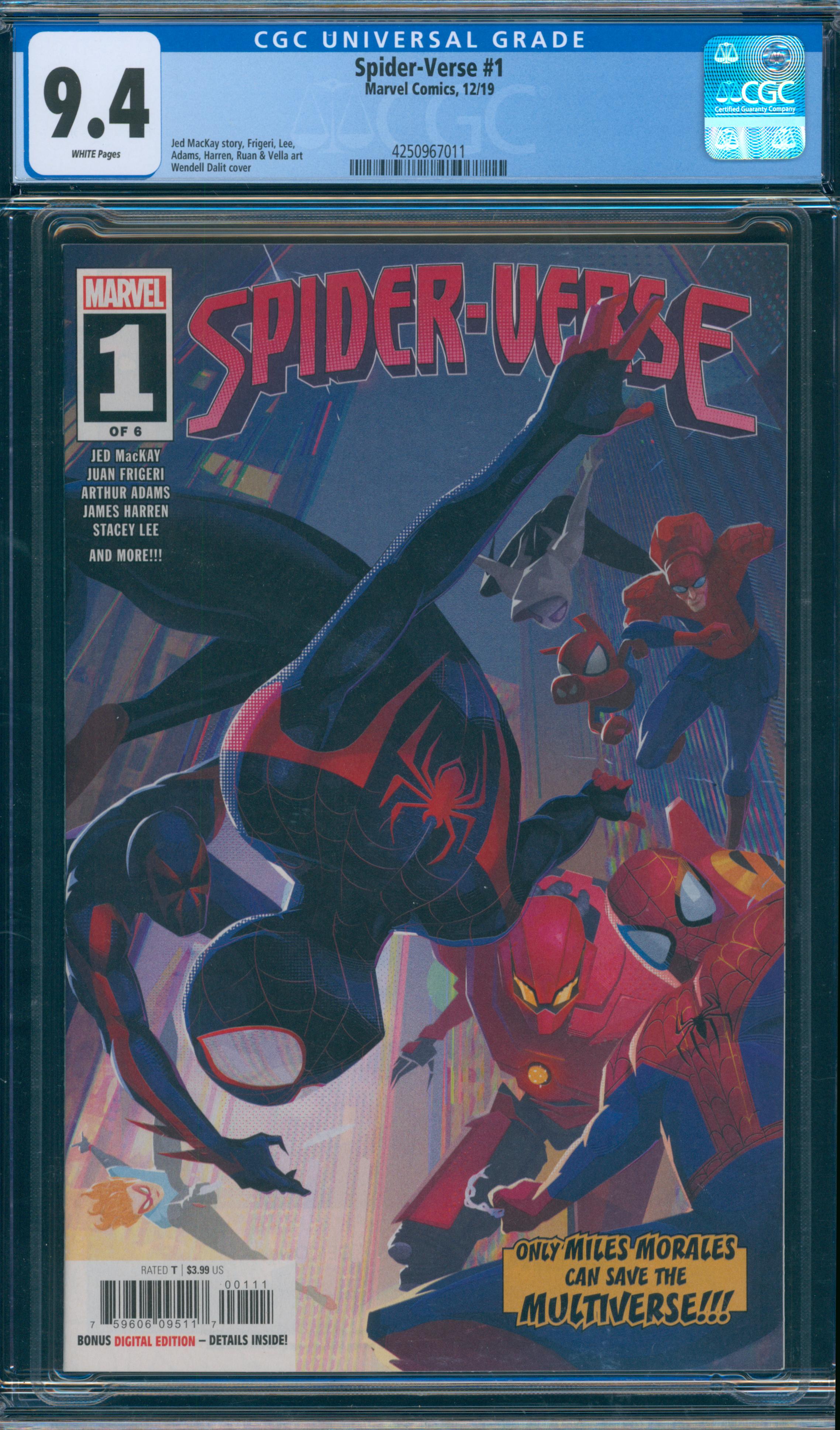 Spider-Verse #1 CGC 9.4