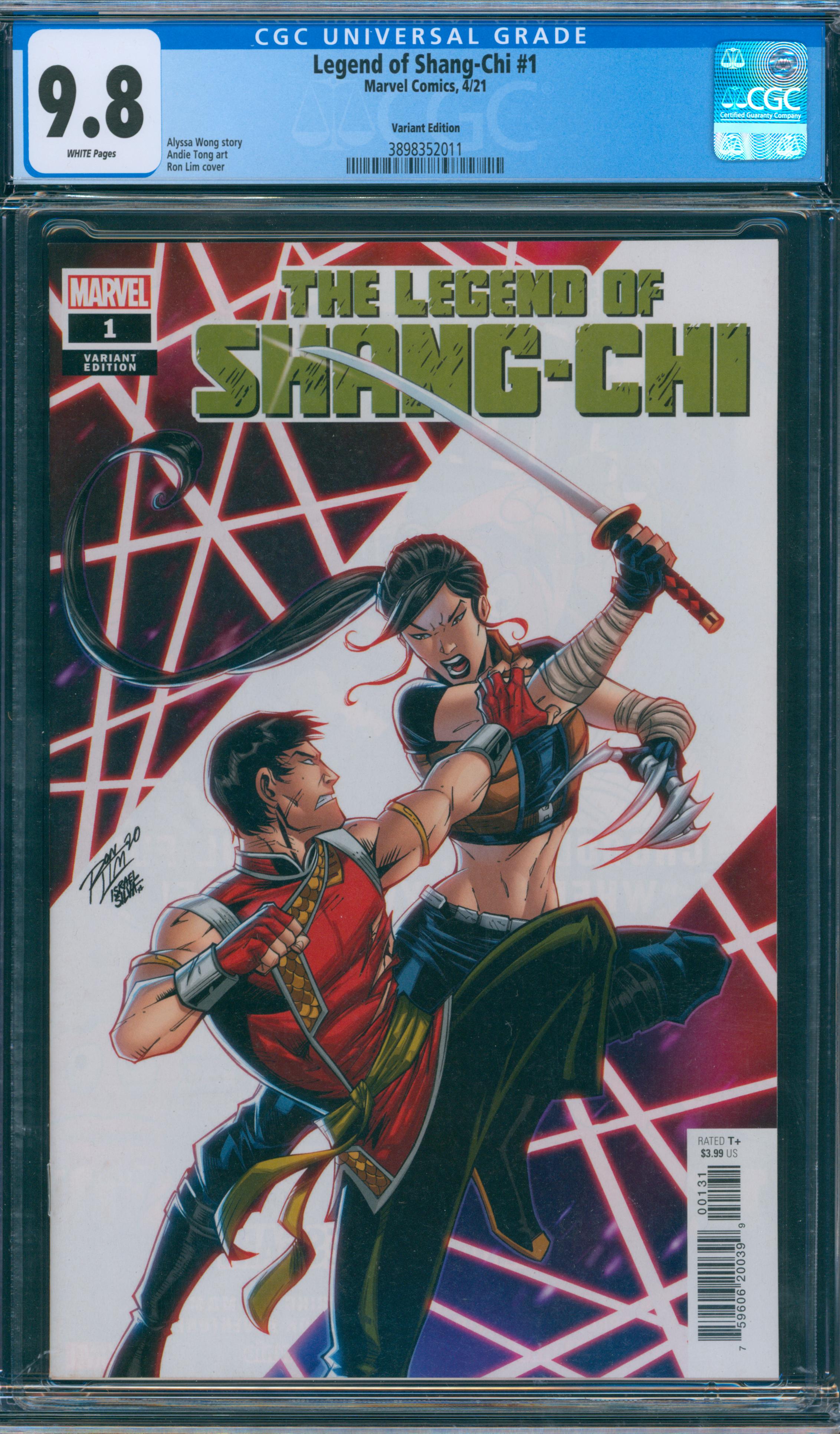 Legend of Shang-Chi #1 CGC 9.8