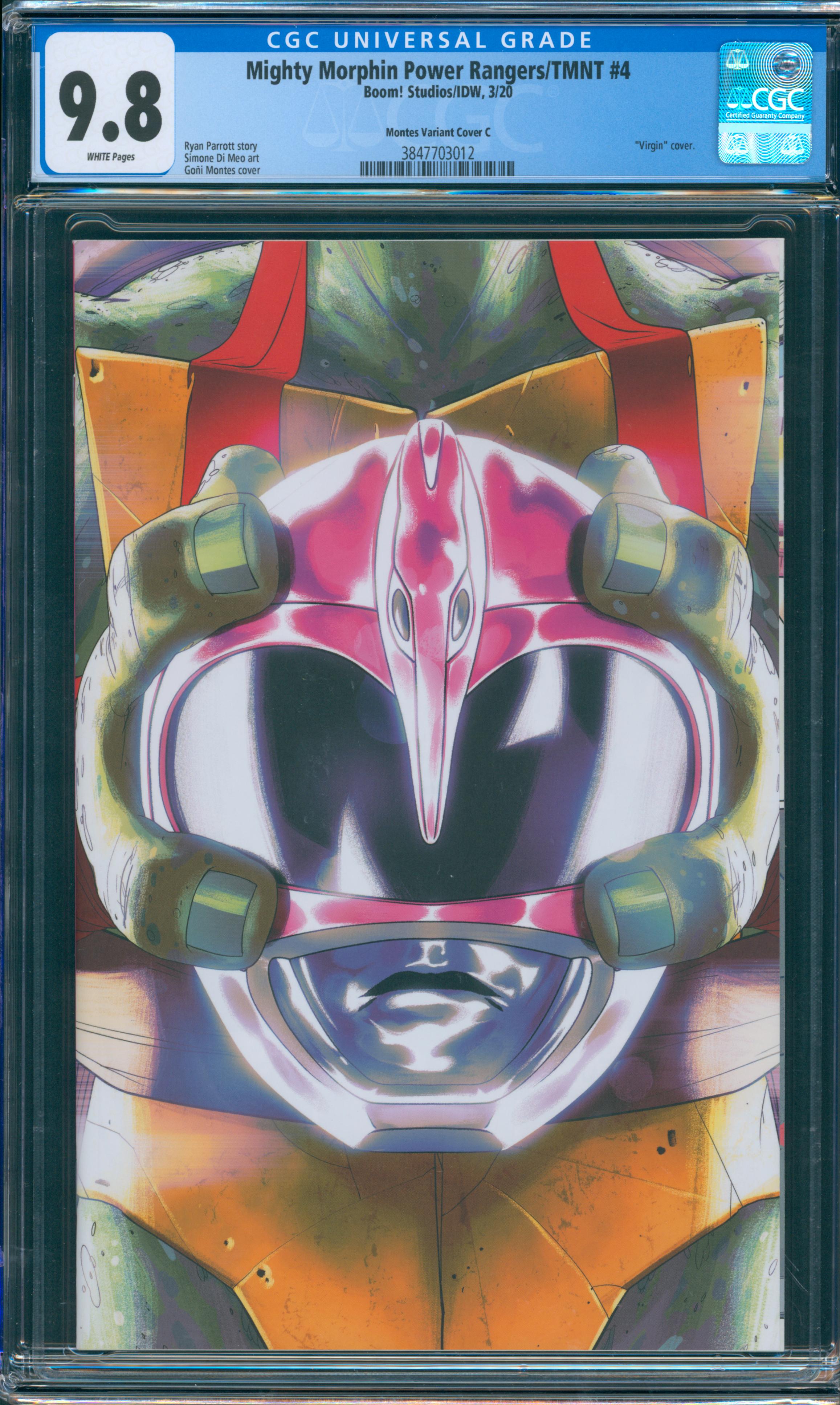 Mighty Morphin Power Rangers/TMNT #4 CGC 9.8