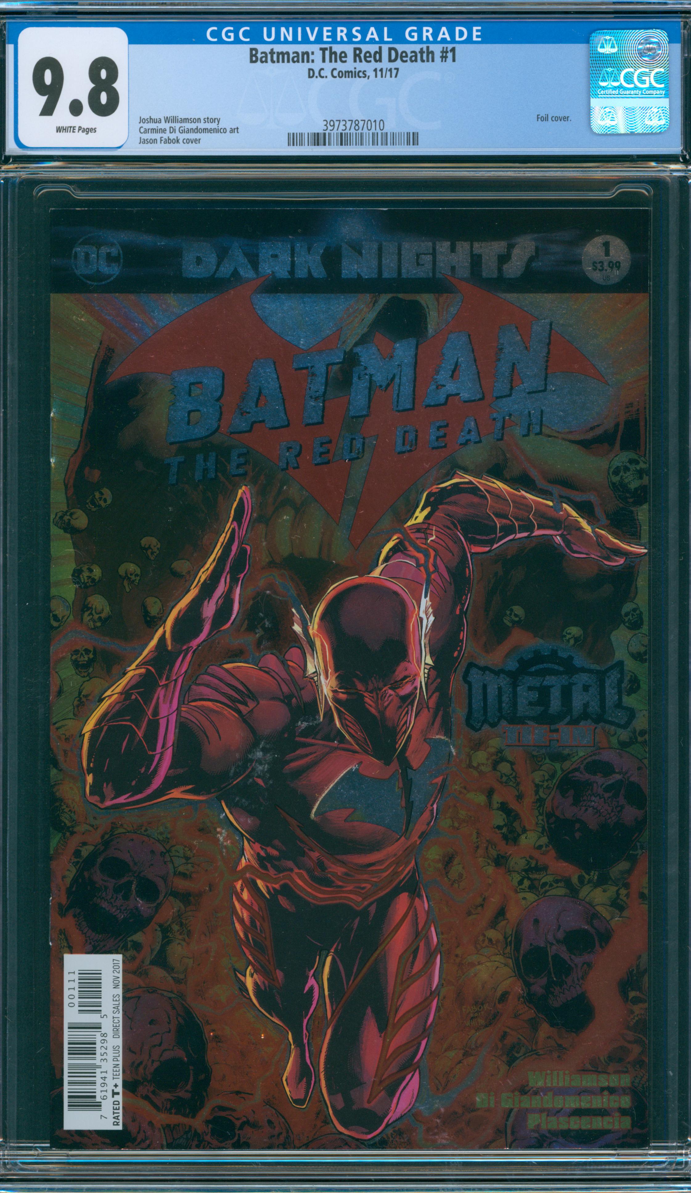 Batman: The Red Death #1 CGC 9.8
