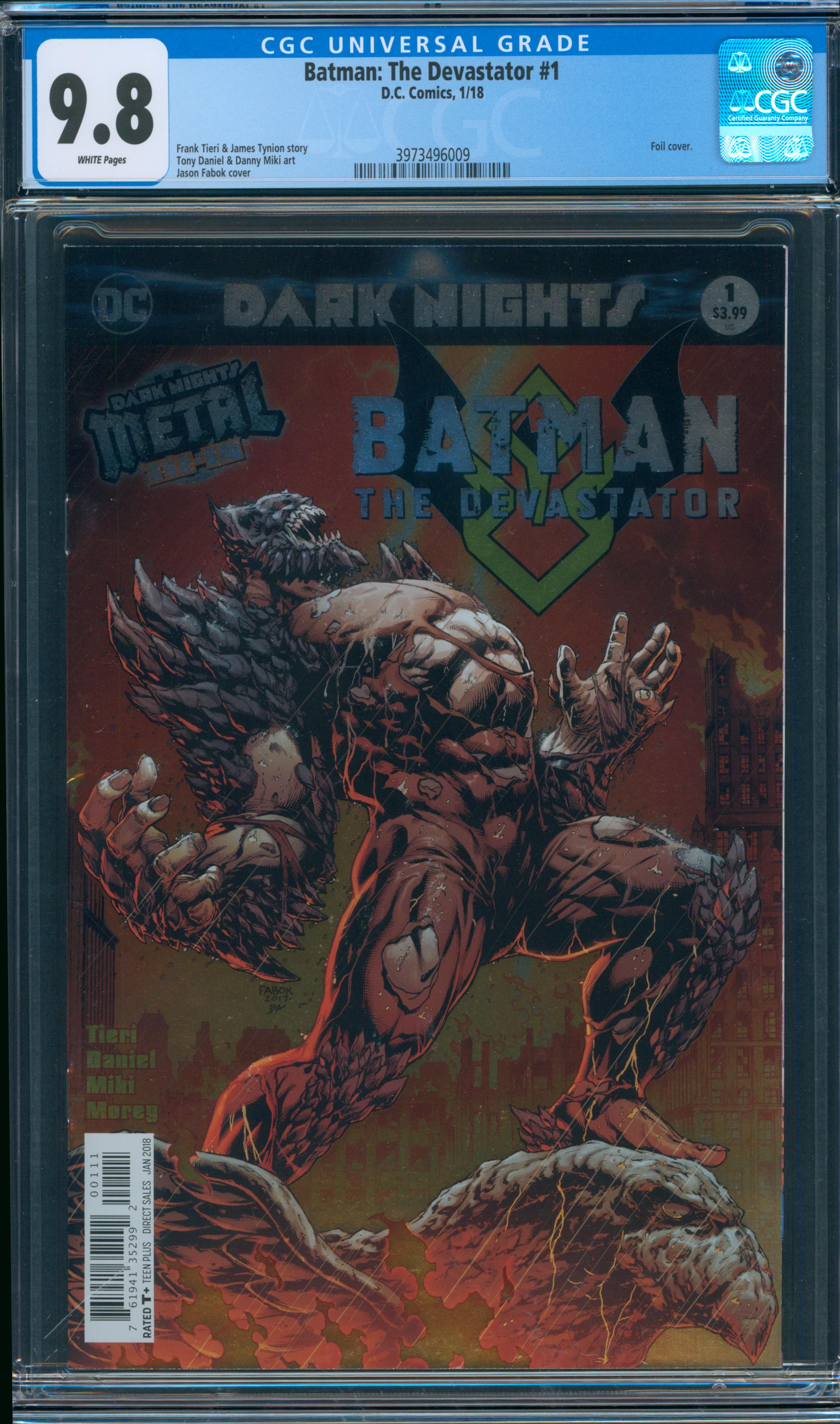 Batman: The Devastator #1 CGC 9.8