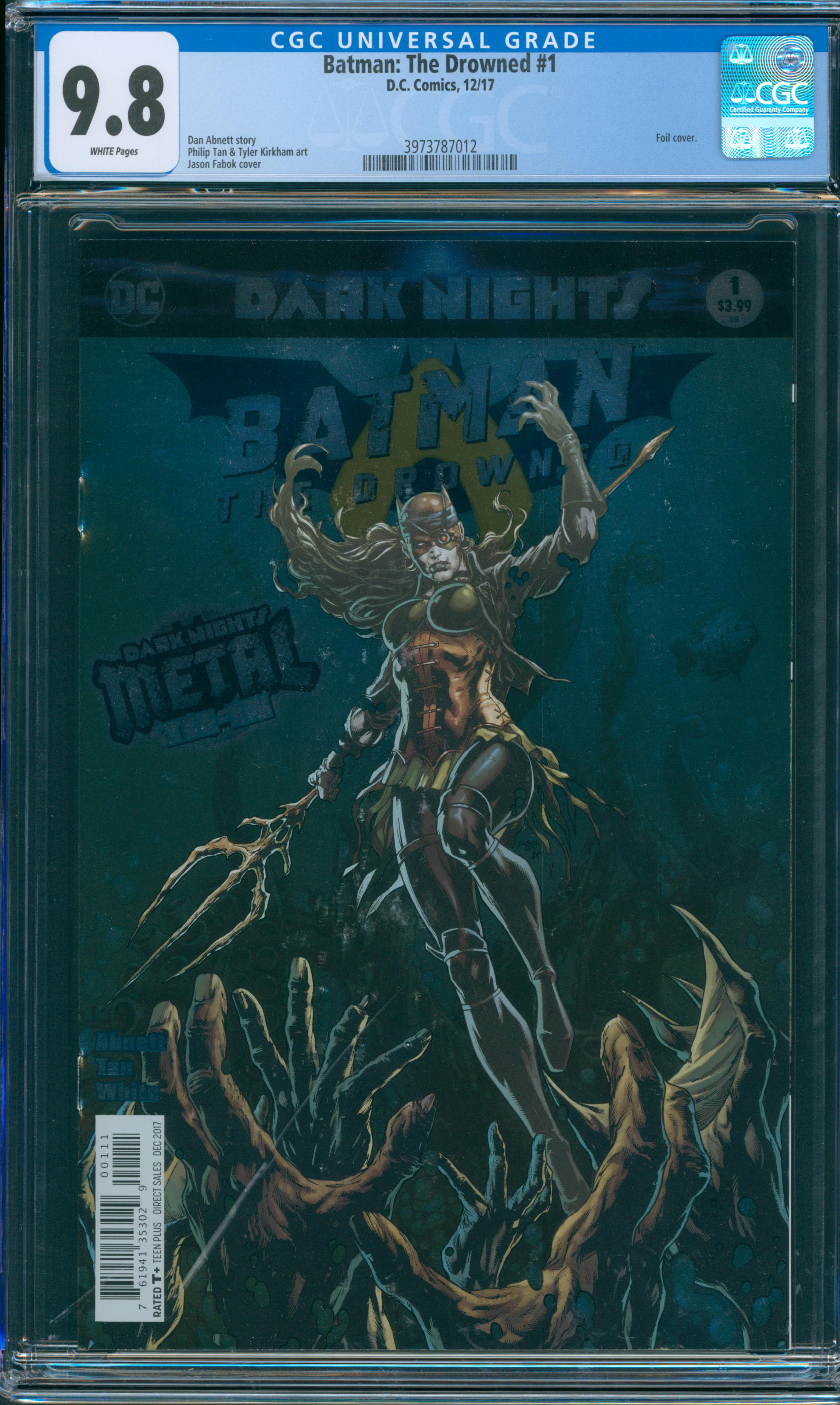 Batman: The Drowned #1 CGC 9.8