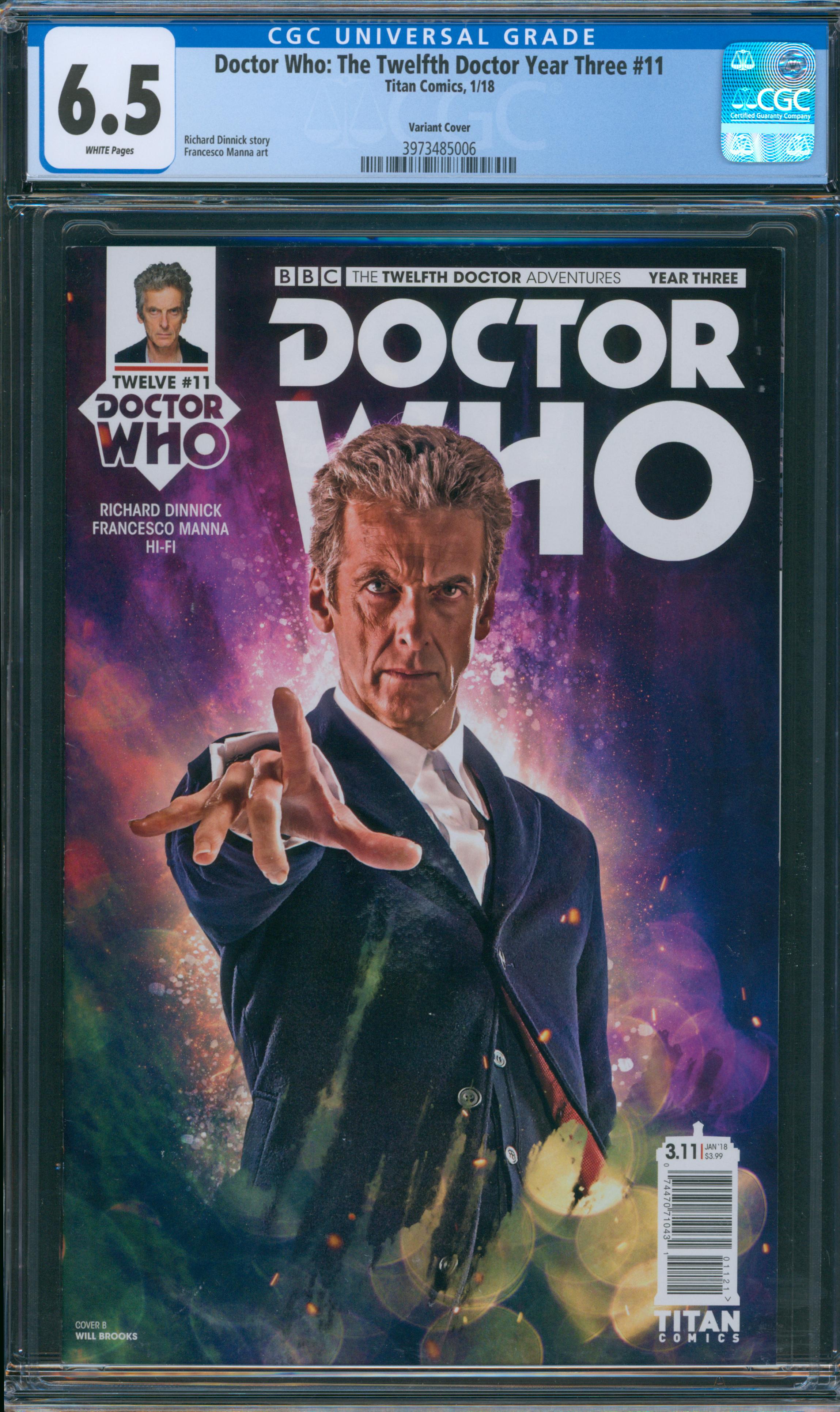 Doctor Who: The Twelfth Doctor Year Three #11 CGC 6.5