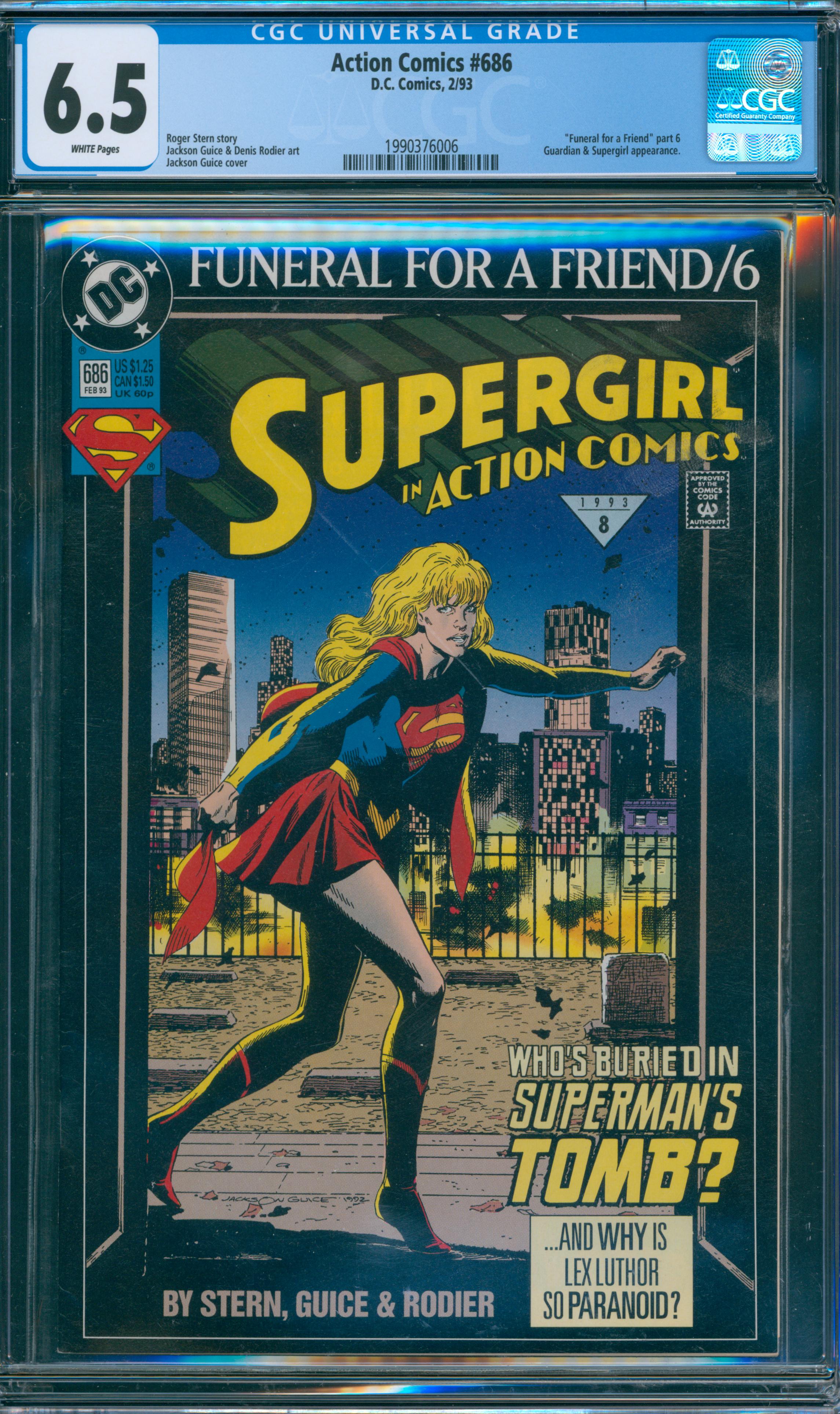 Action Comics #686 CGC 6.5