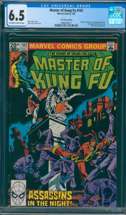 Master of Kung Fu #102 CGC 6.5