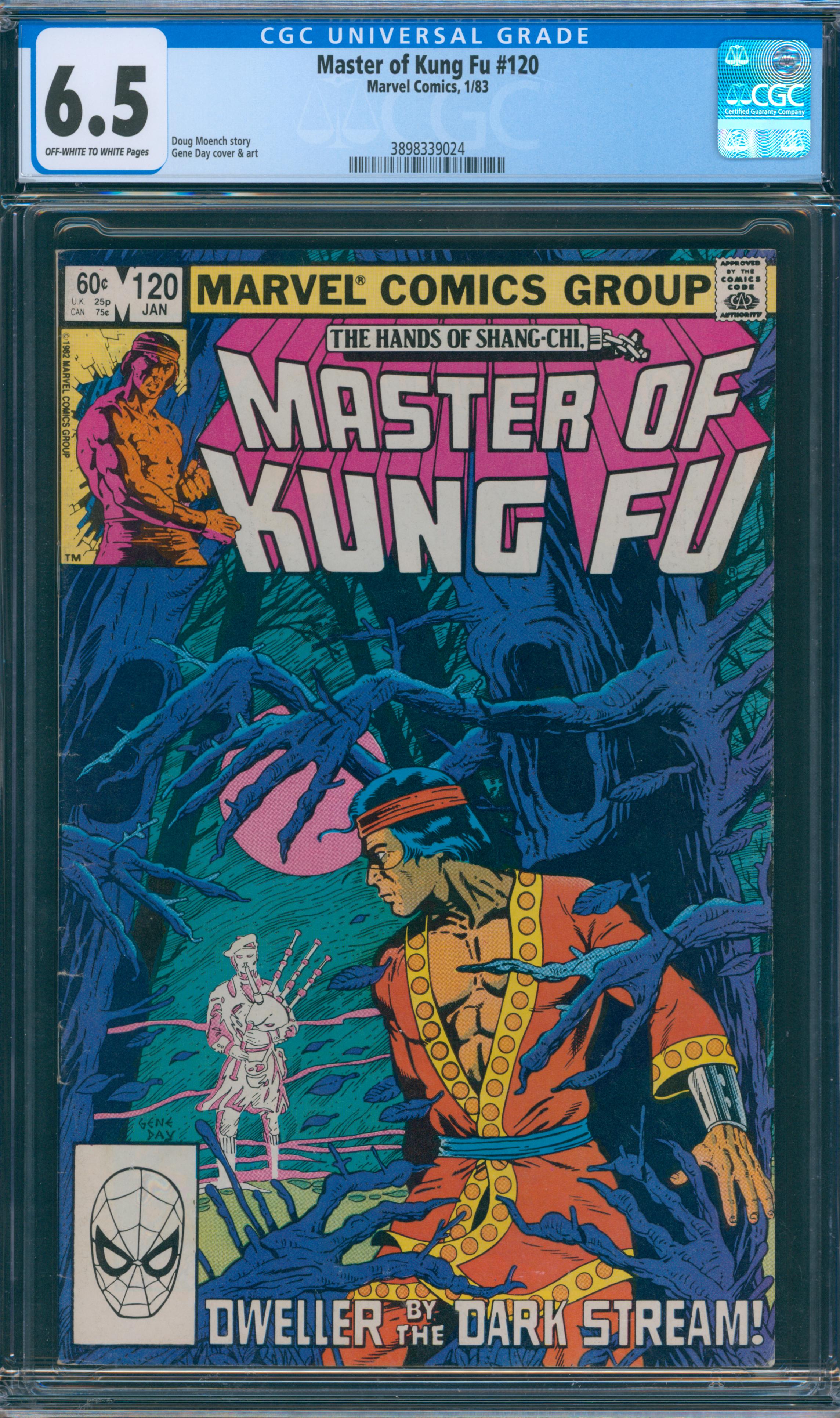 Master of Kung Fu #120 CGC 6.5