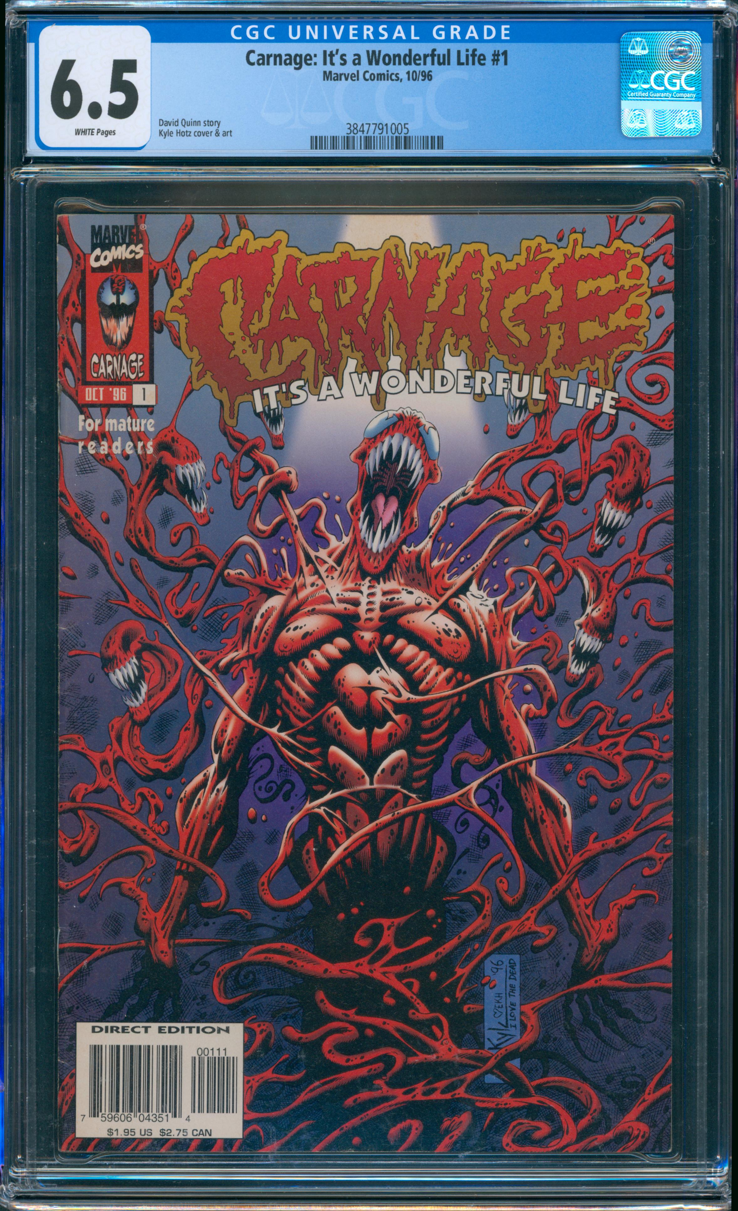 Carnage: It's a Wonderful Life #1 CGC 6.5