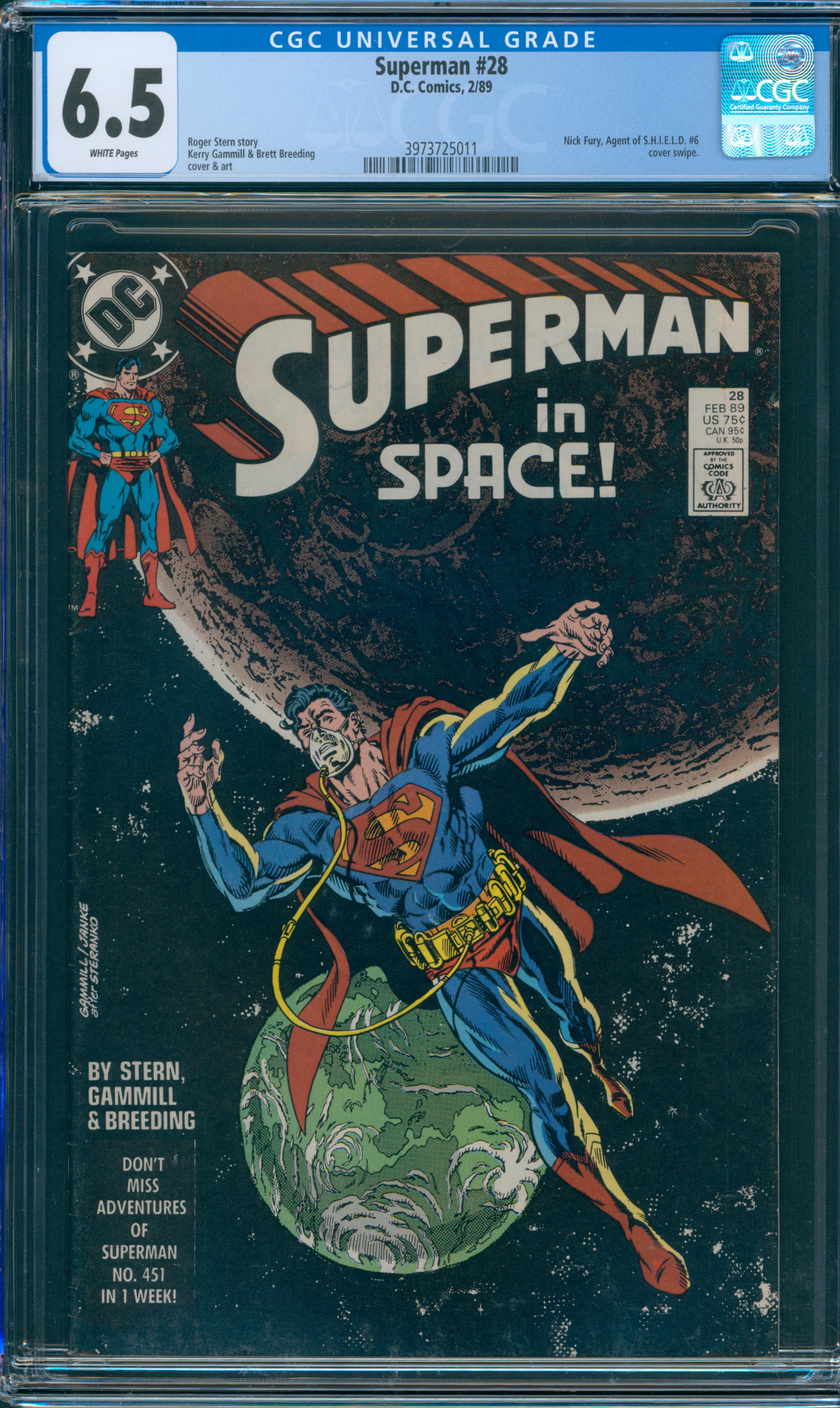 Superman #28 CGC 6.5