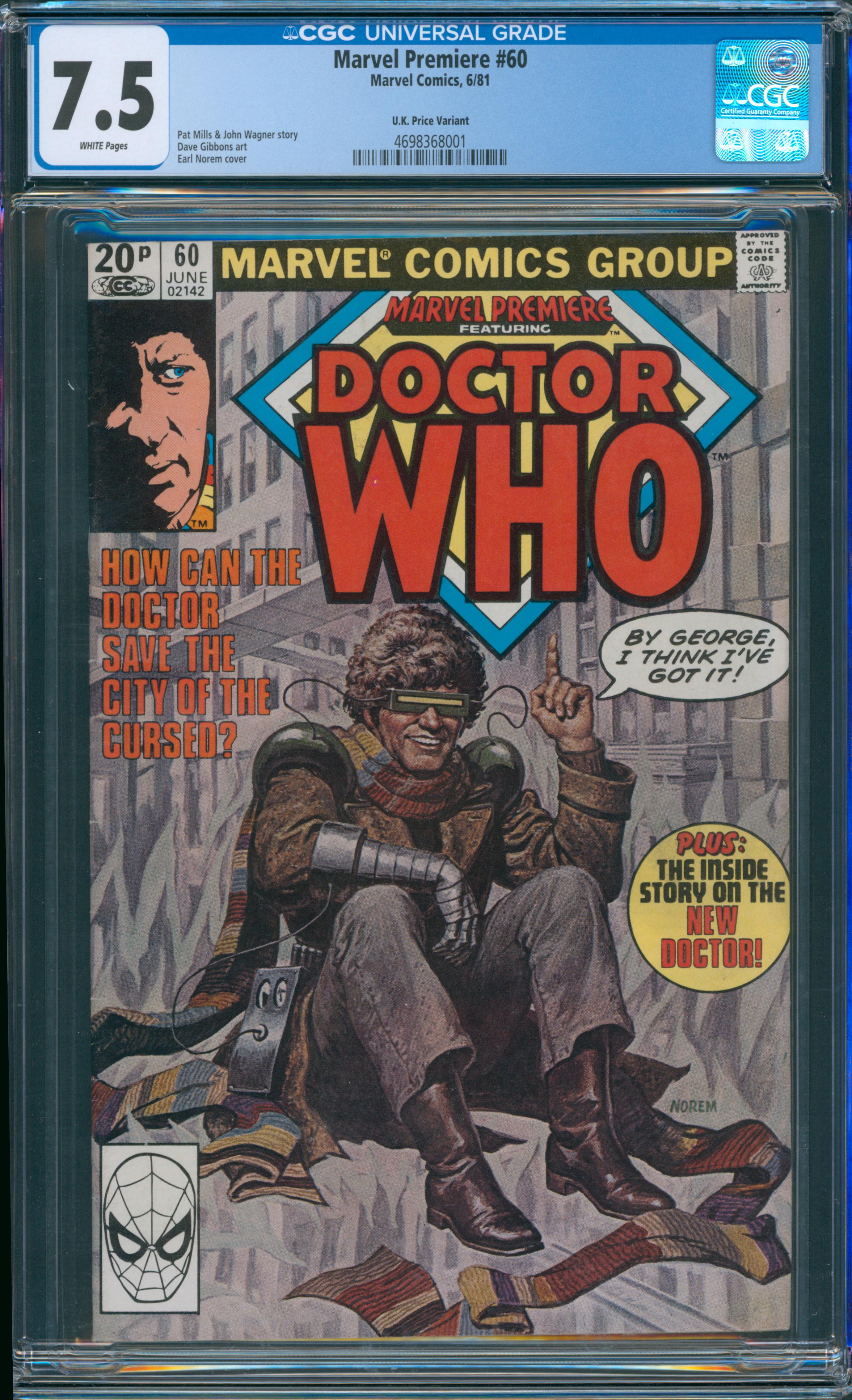 Marvel Premiere #60 CGC 7.5