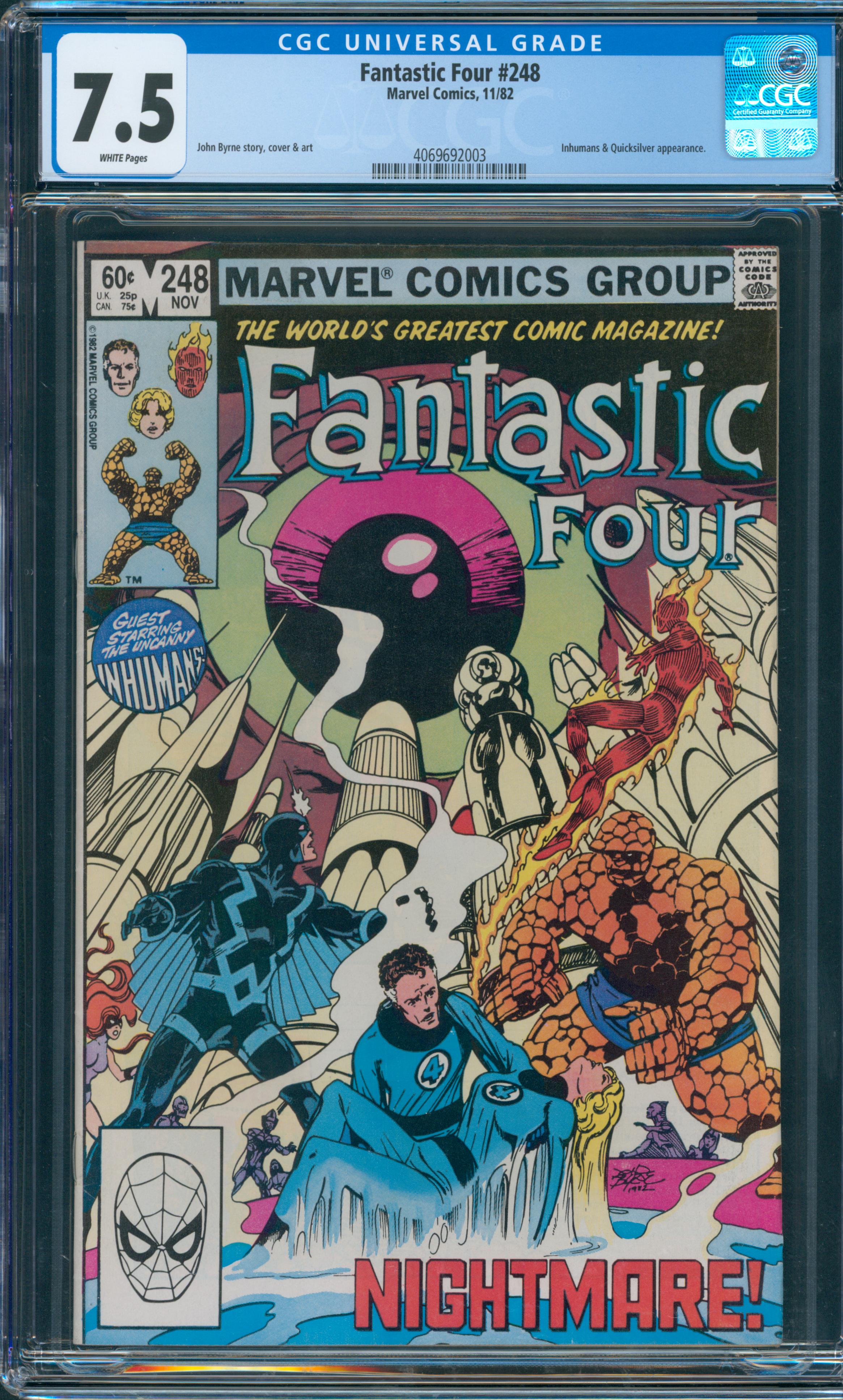 Fantastic Four #248 CGC 7.5