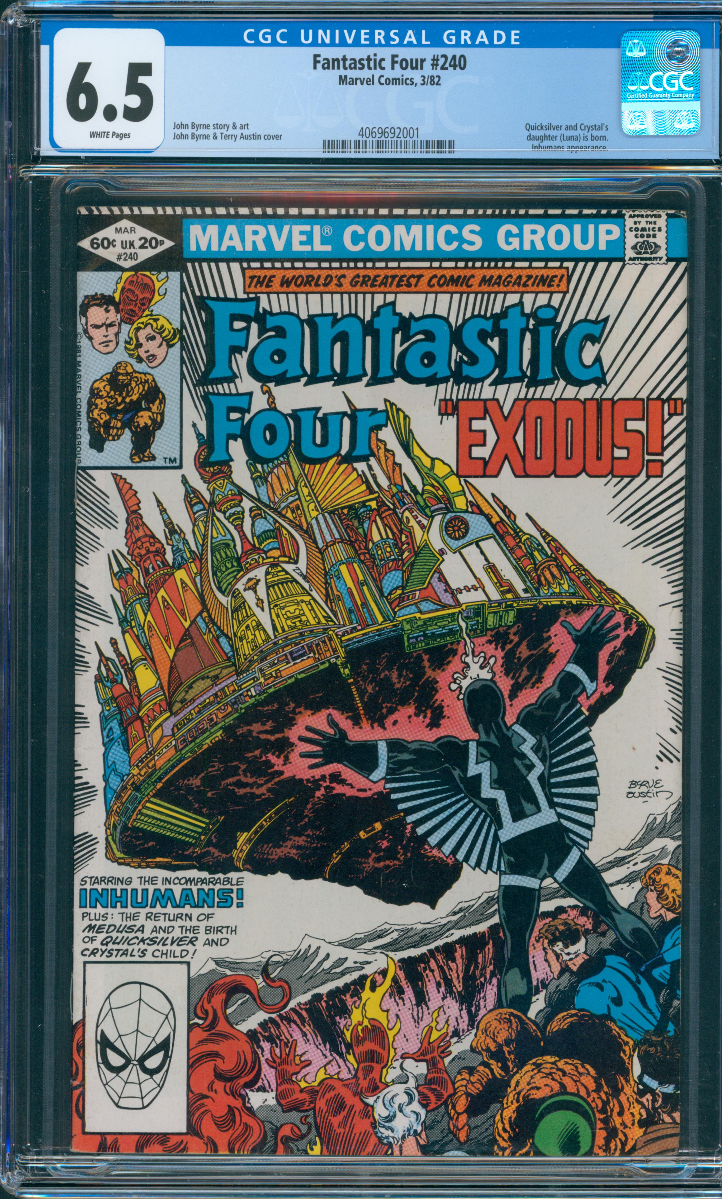Fantastic Four #240 CGC 6.5