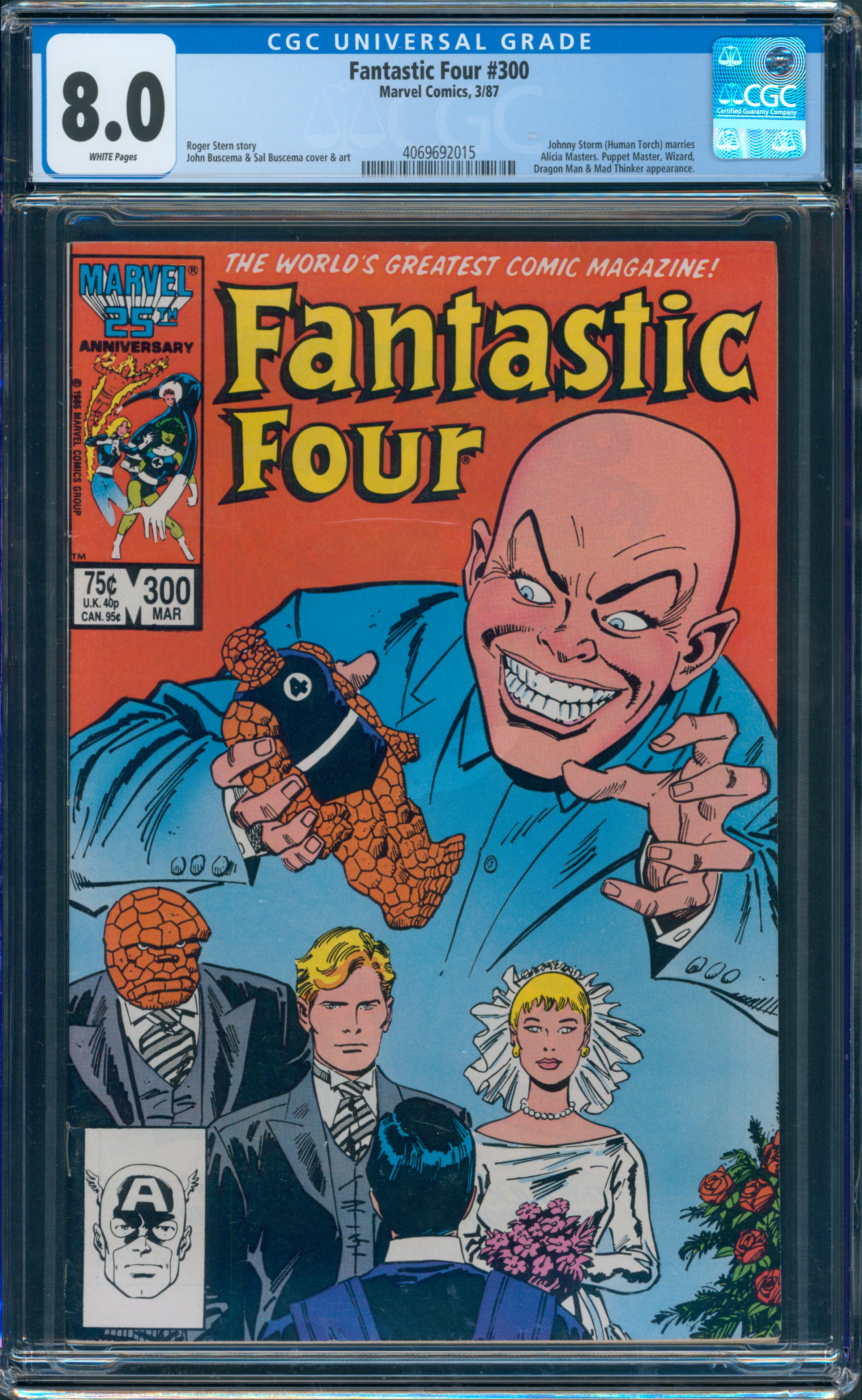 Fantastic Four #300 CGC 8.0