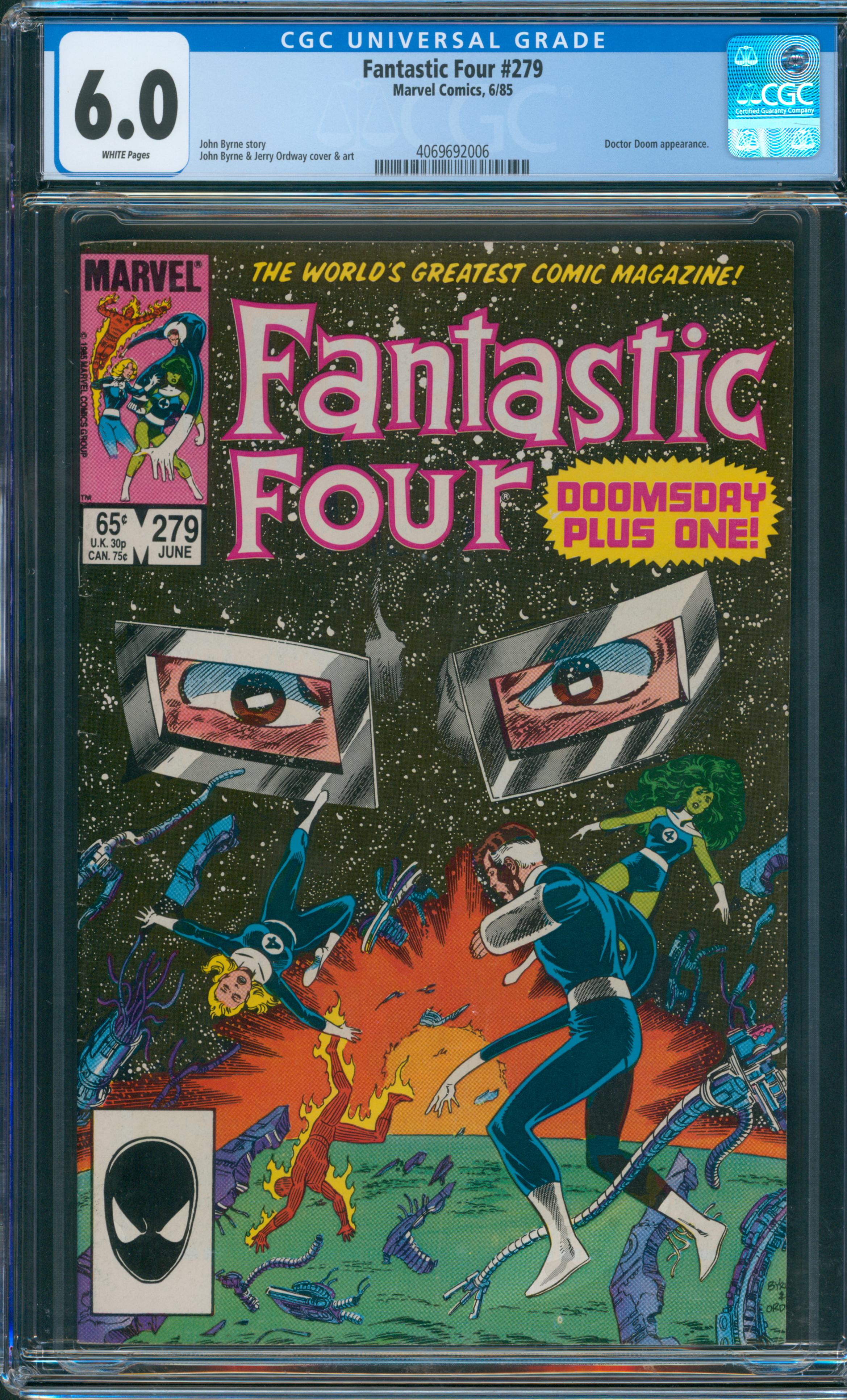 Fantastic Four #279 CGC 6.0