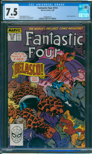 Fantastic Four #314 CGC 7.5