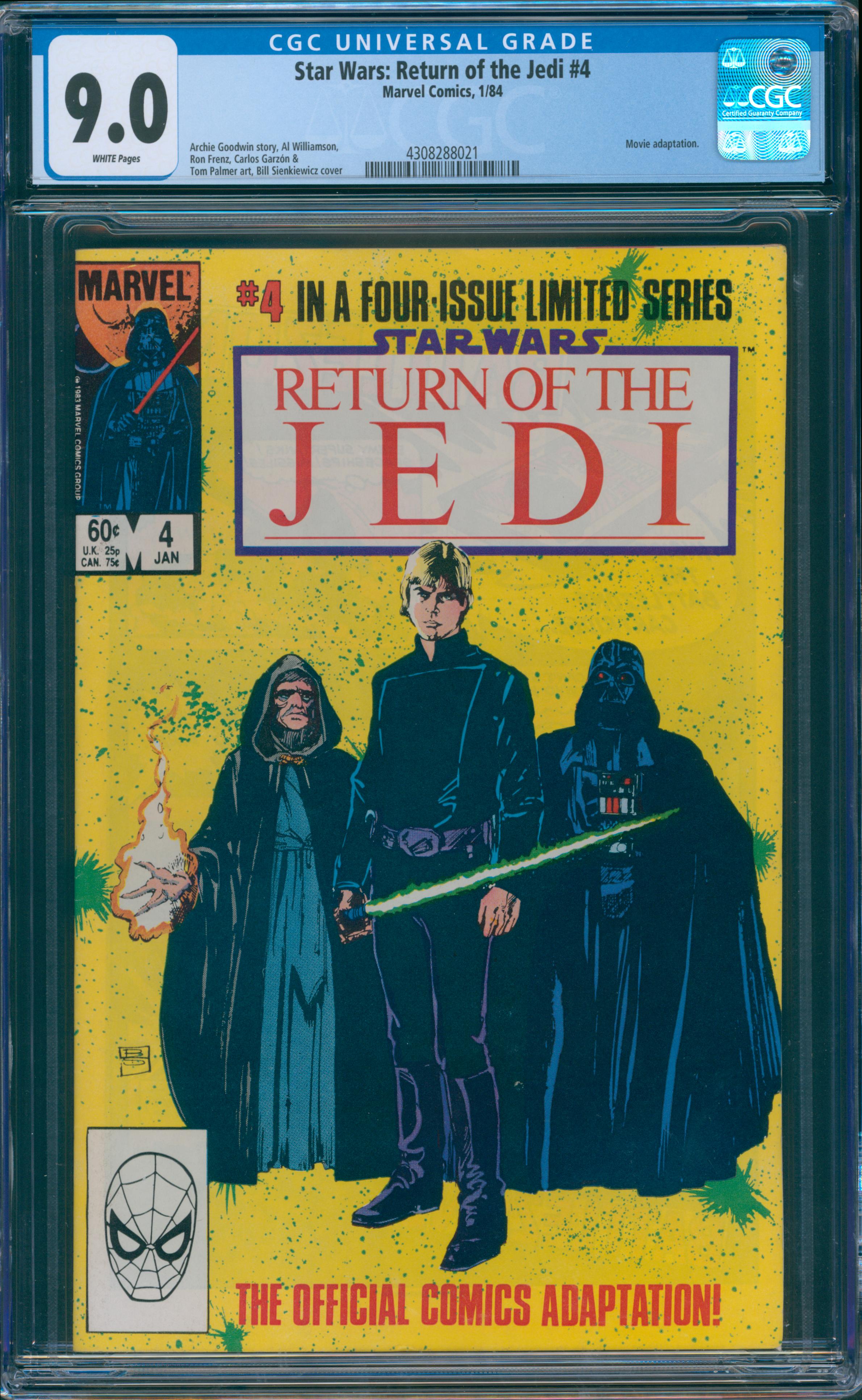Star Wars: Return of the Jedi #4 CGC 9.0