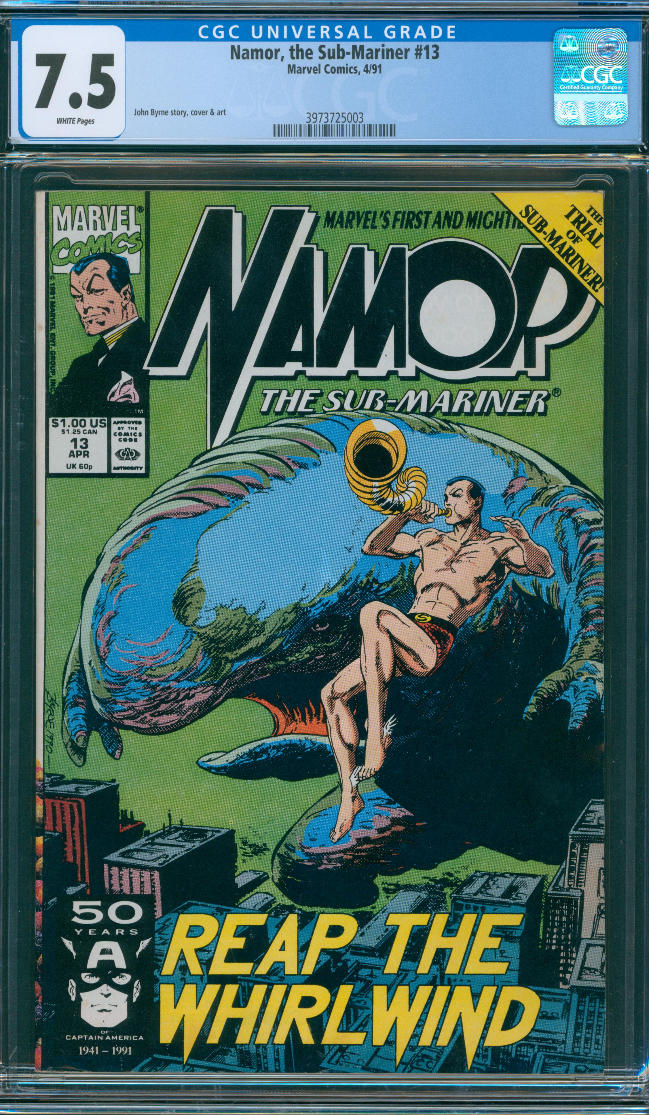 Namor, the Sub-Mariner #13 CGC 7.5