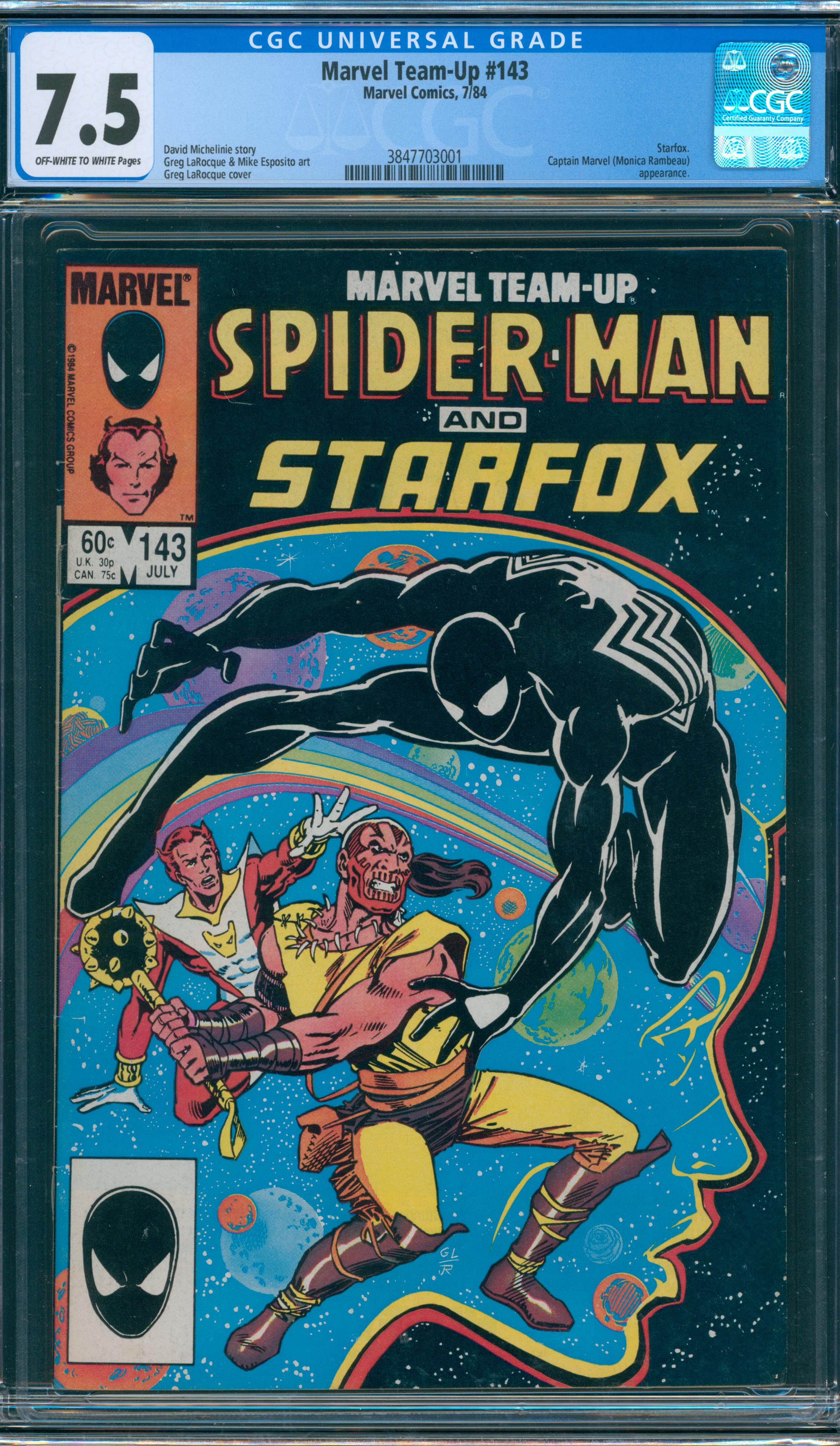 Marvel Team-Up #143 CGC 7.5