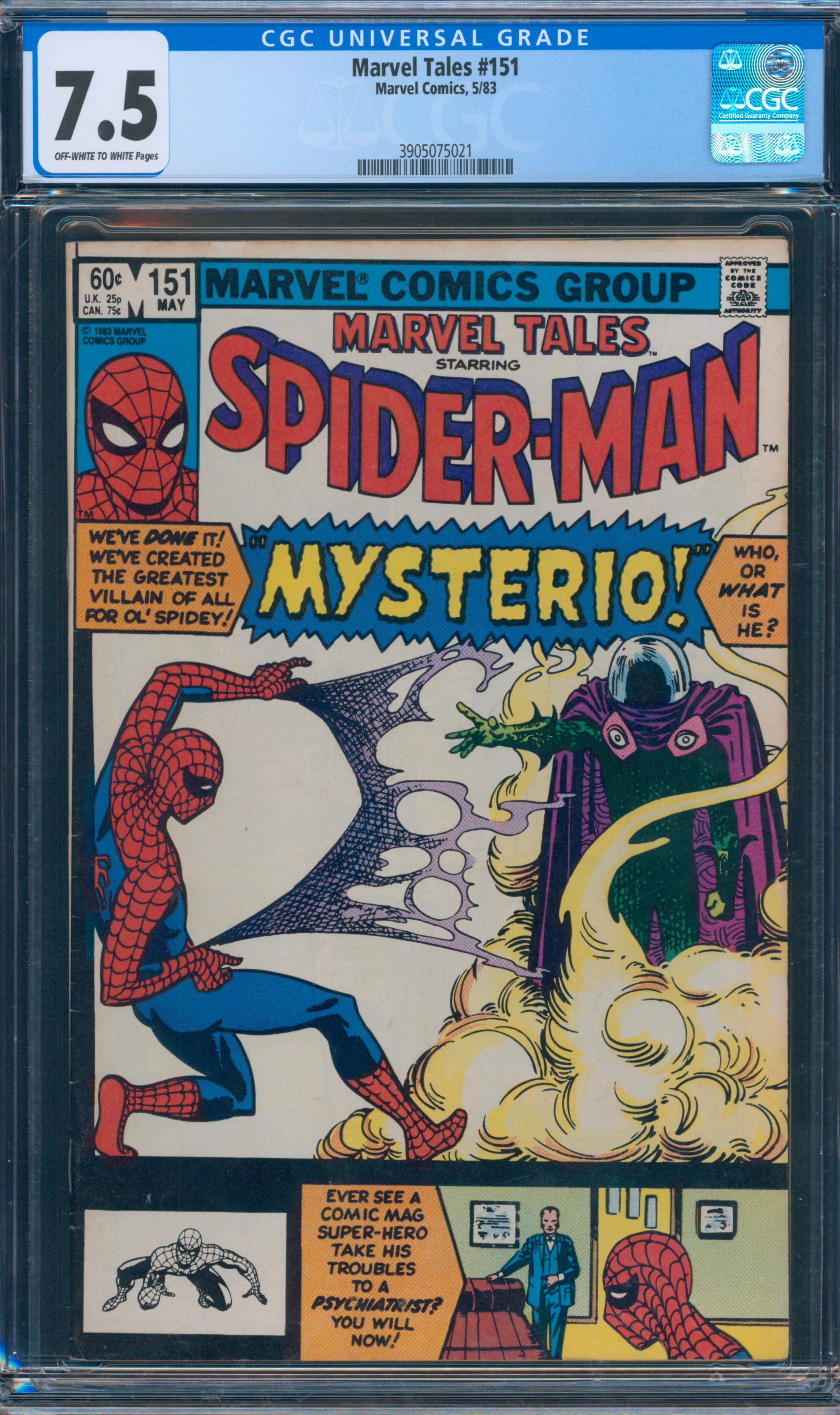 Marvel Tales #151 CGC 7.5