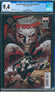 Symbiote Spider-Man: King in Black #5 CGC 9.4