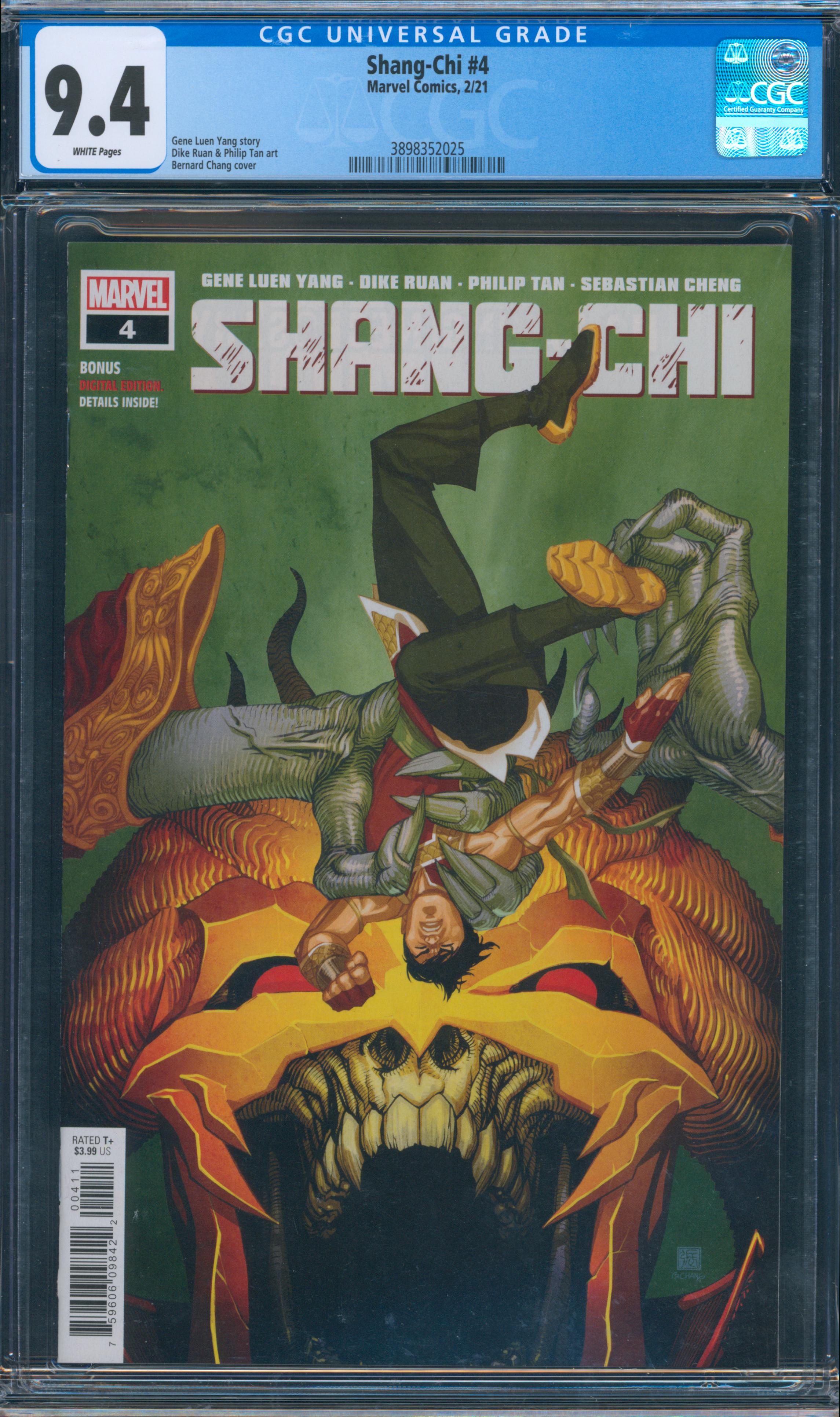 Shang-Chi #4 CGC 9.4