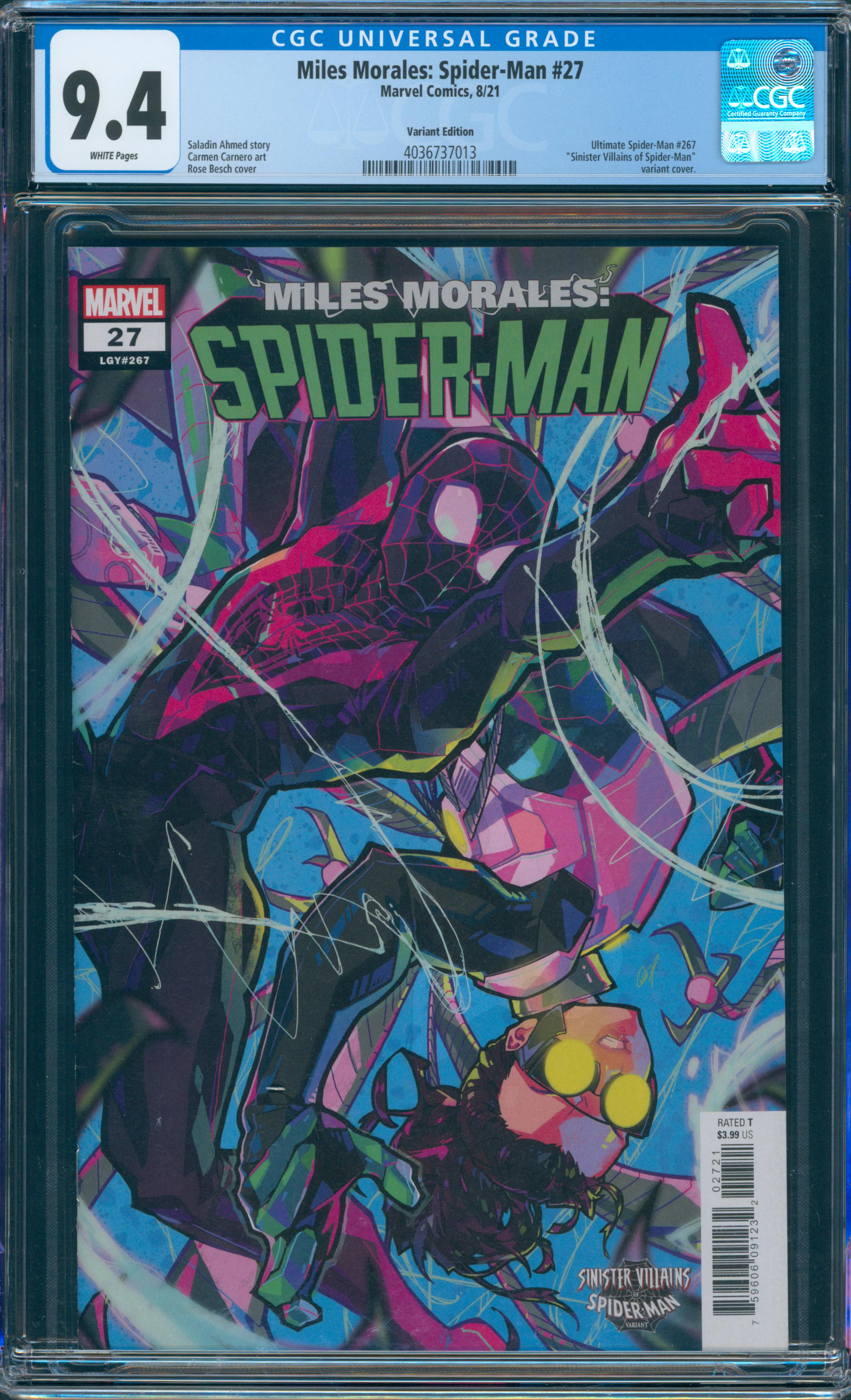 Miles Morales: Spider-Man #27 CGC 9.4