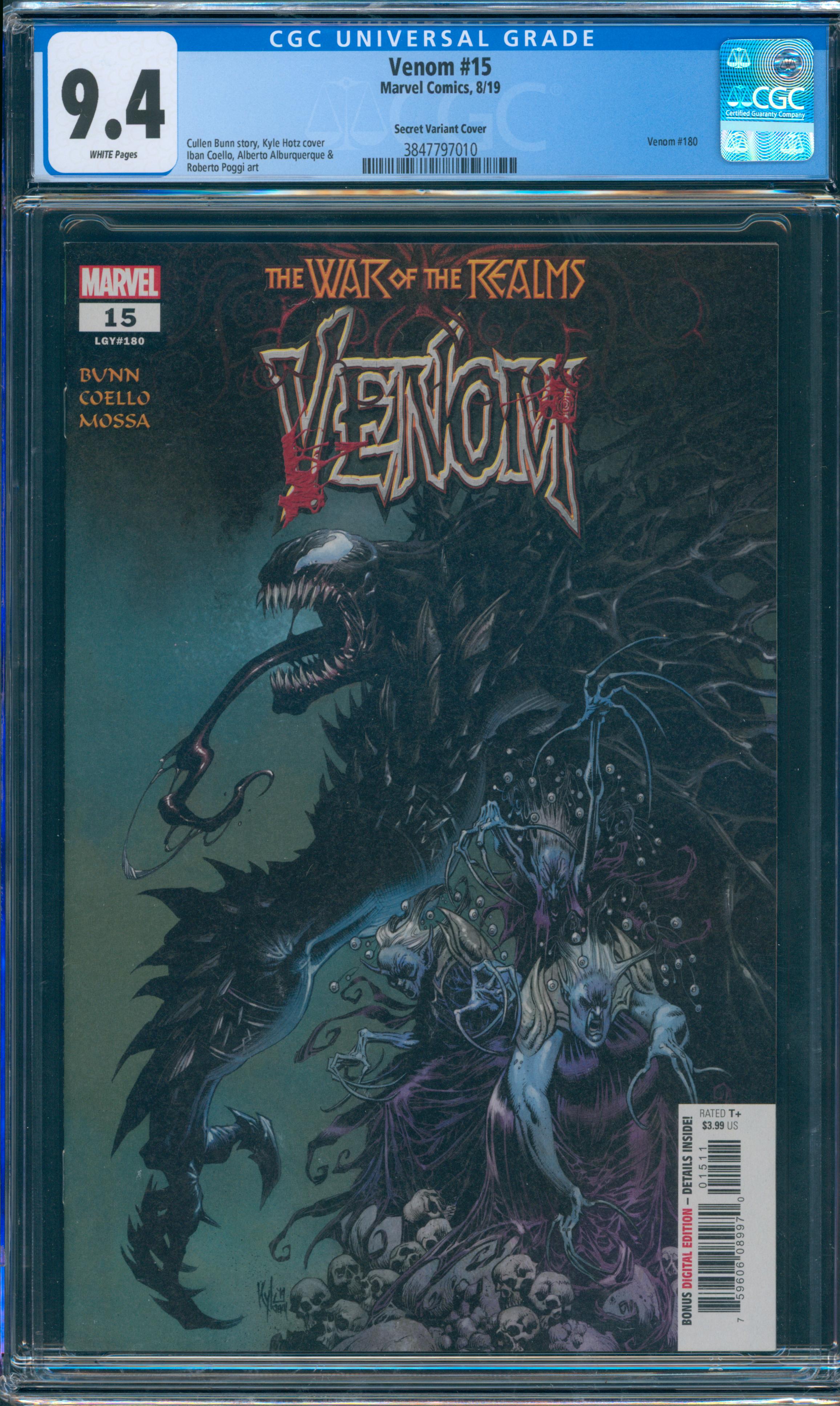 Venom #15 CGC 9.4