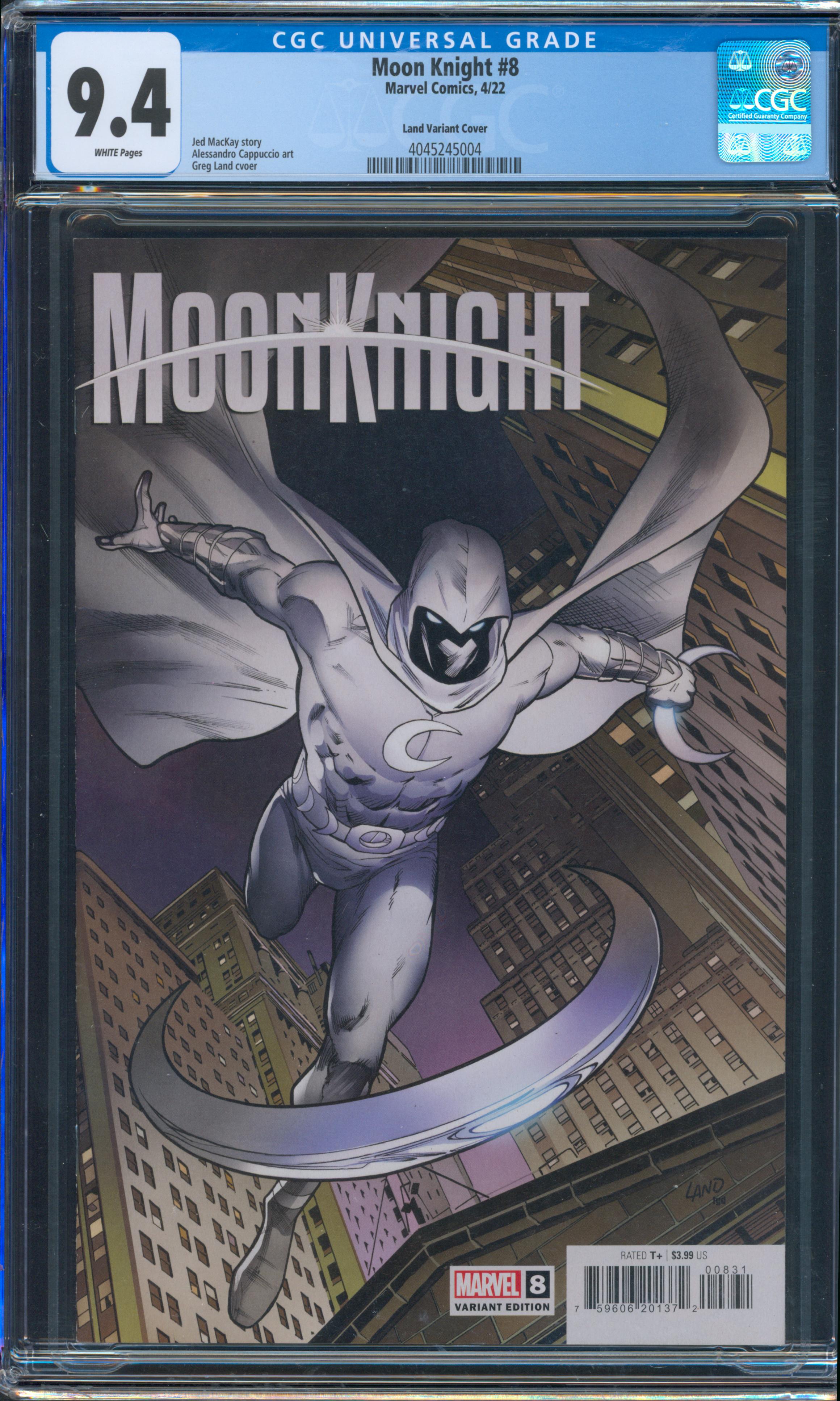 Moon Knight #8 CGC 9.4