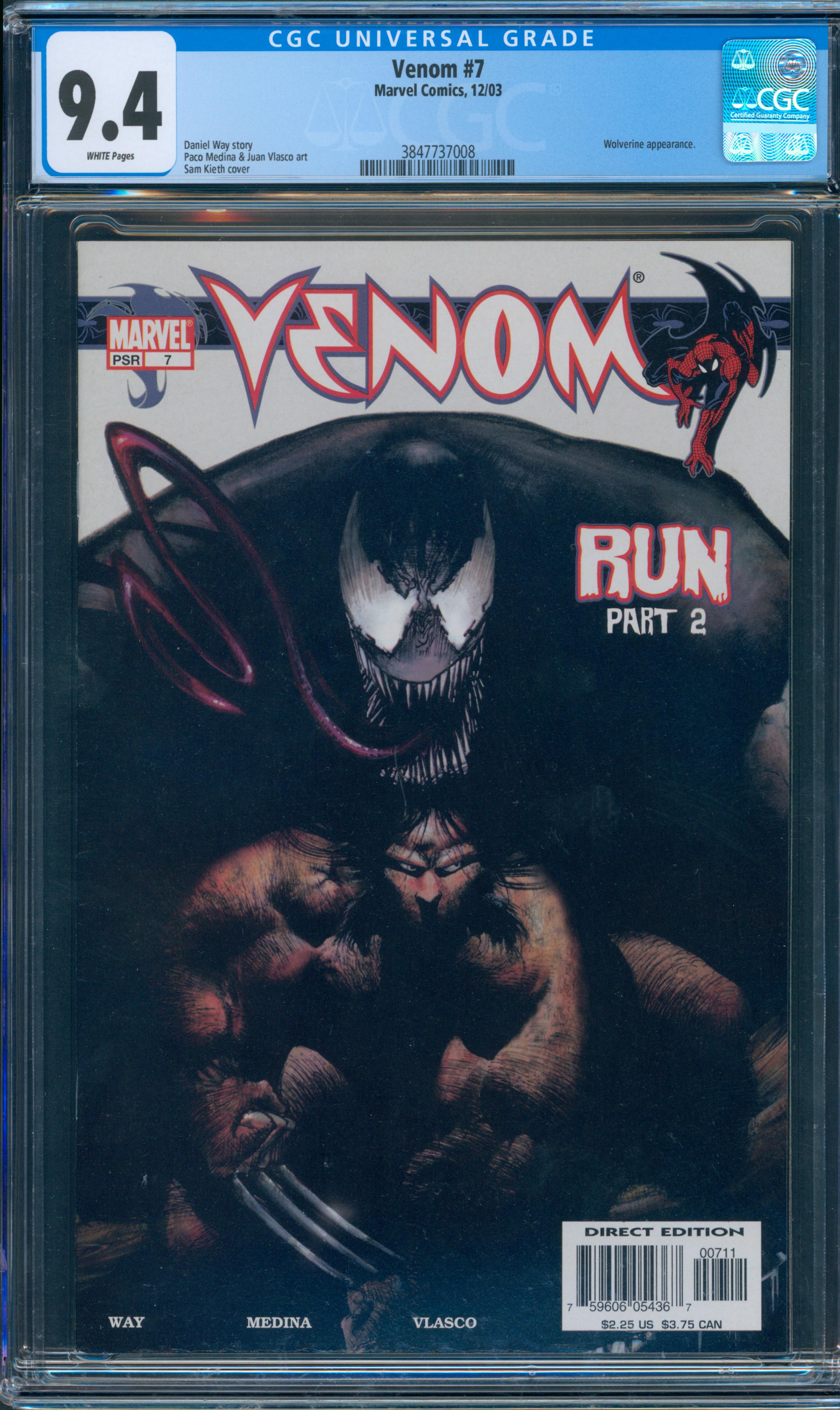 Venom #7 CGC 9.4