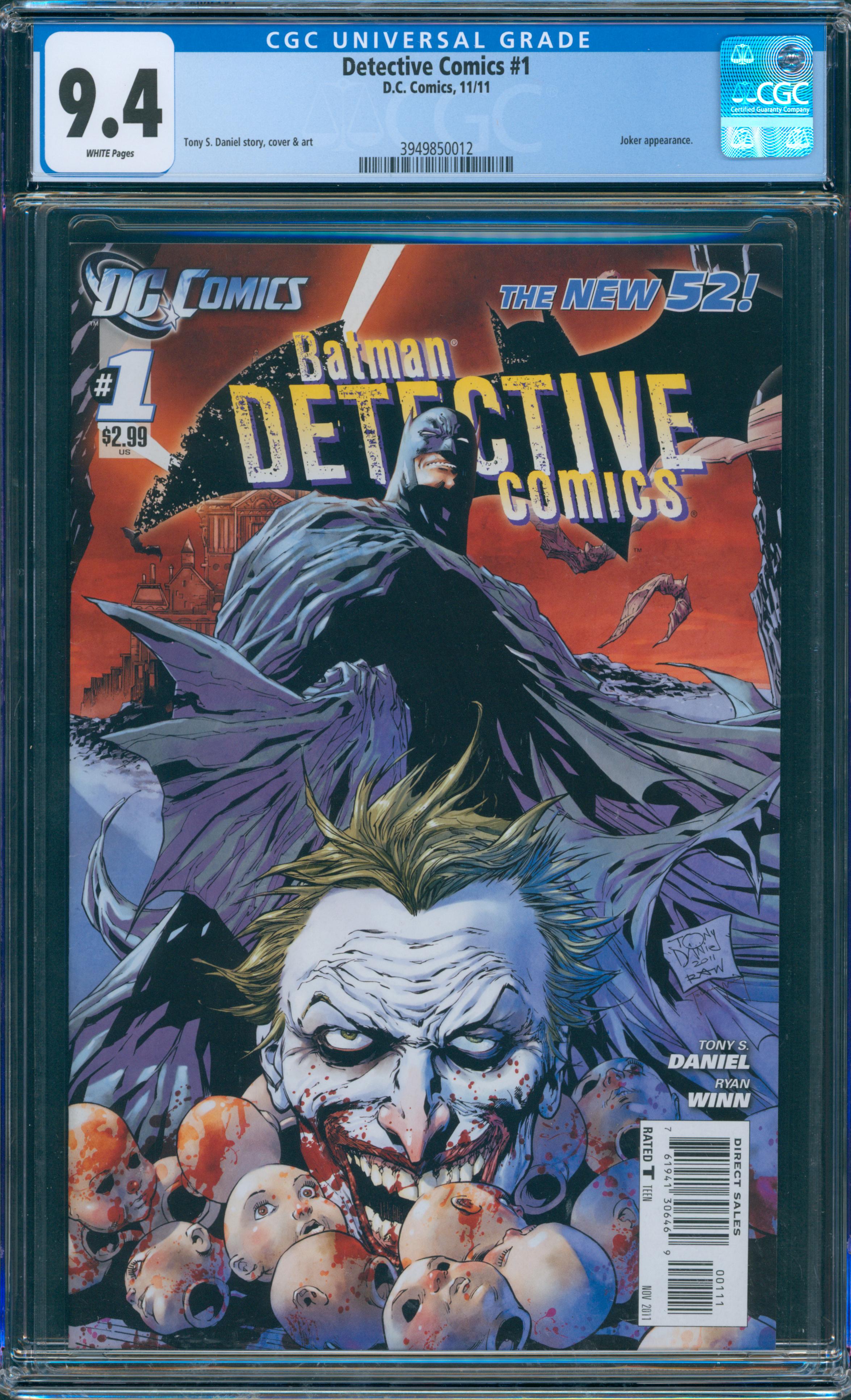 Detective Comics #1 CGC 9.4