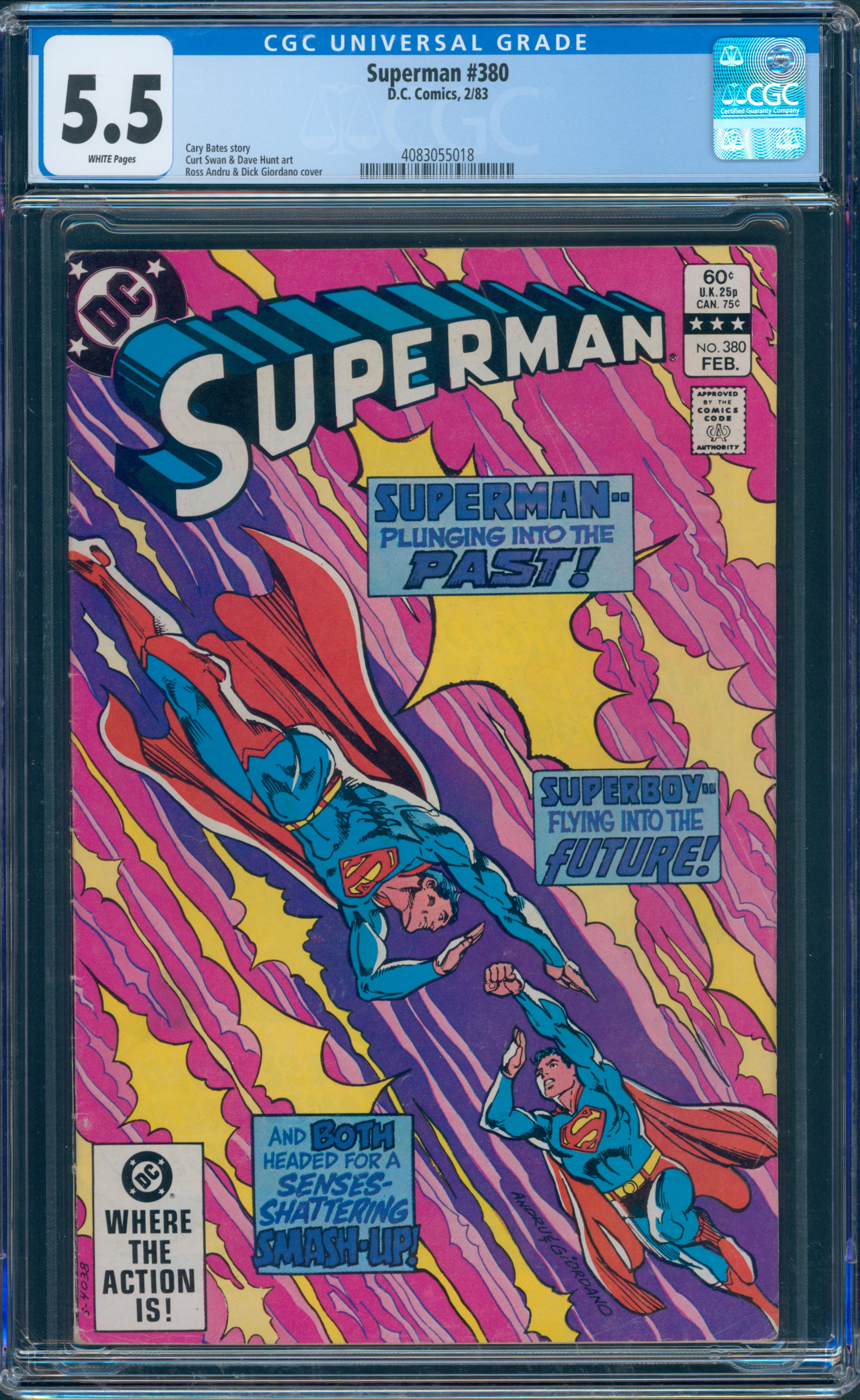 Superman #380 CGC 5.5