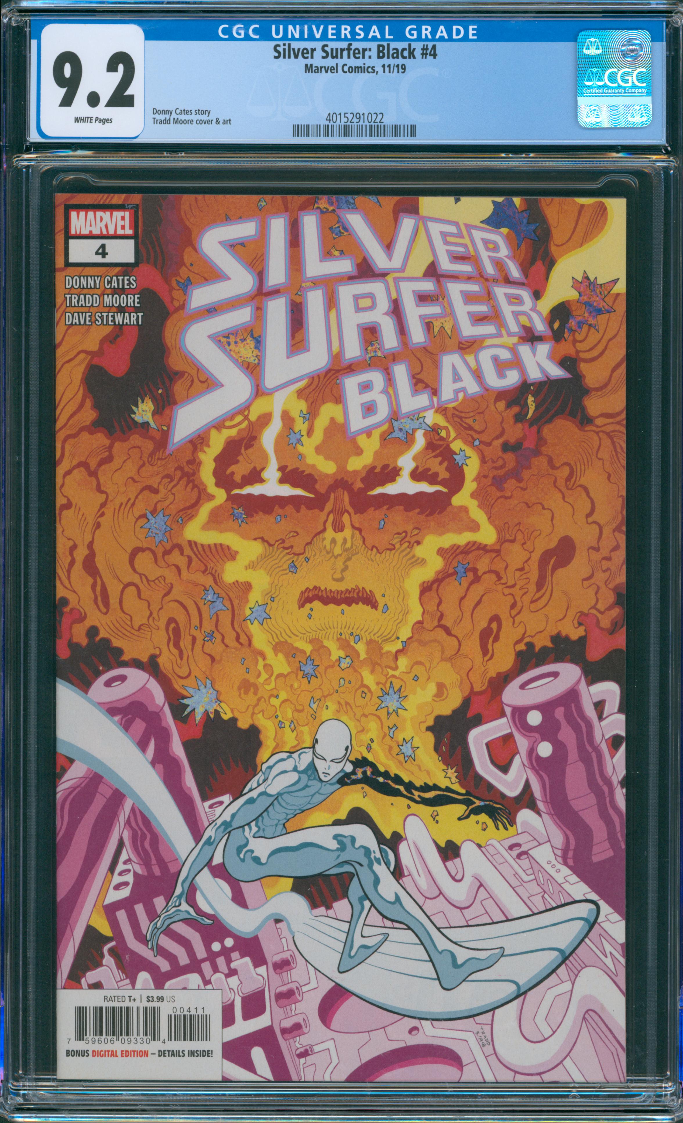 Silver Surfer: Black #4 CGC 9.2