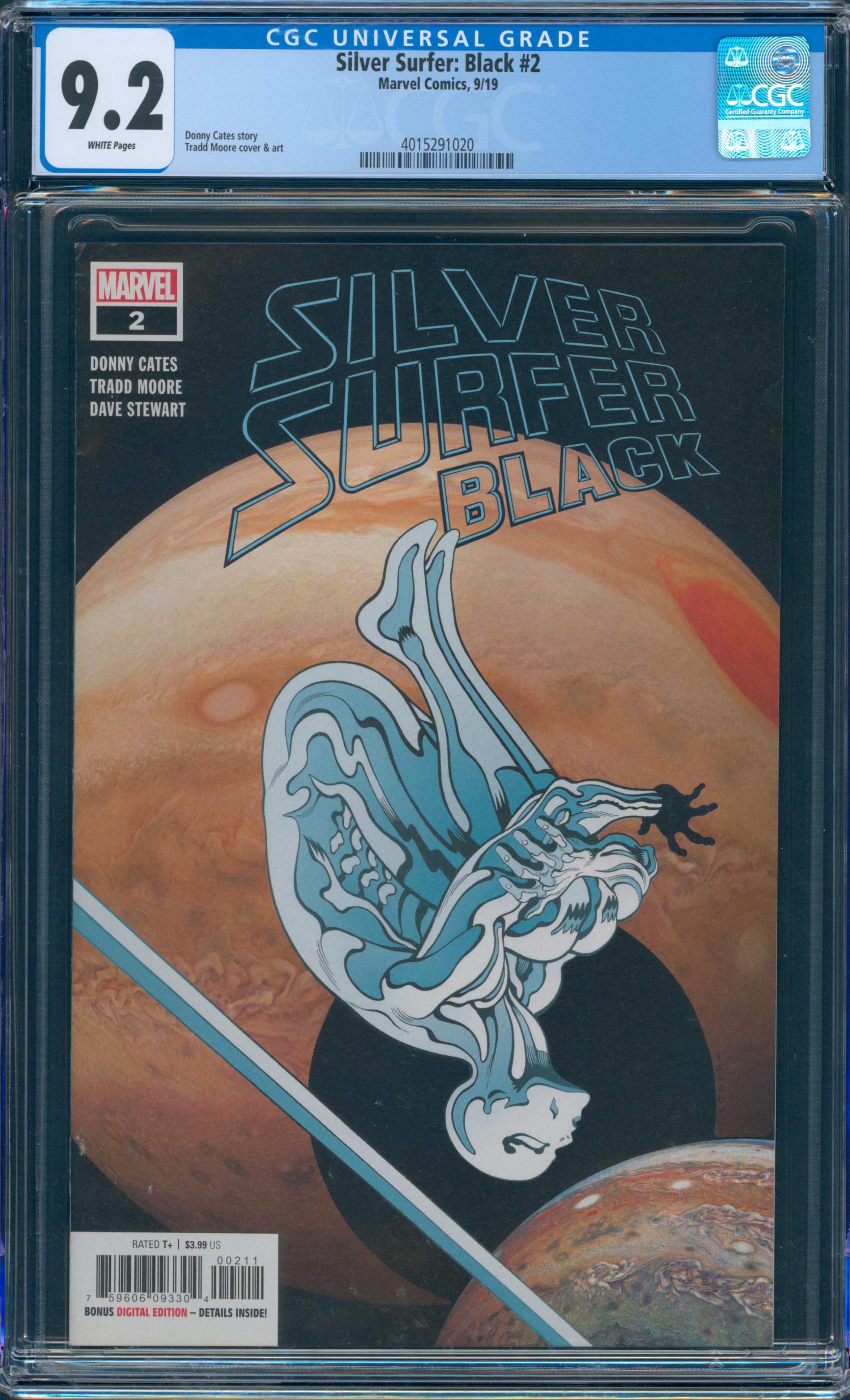 Silver Surfer: Black #2 CGC 9.2