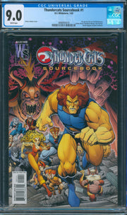 Thundercats Sourcebook #1 CGC 9.0