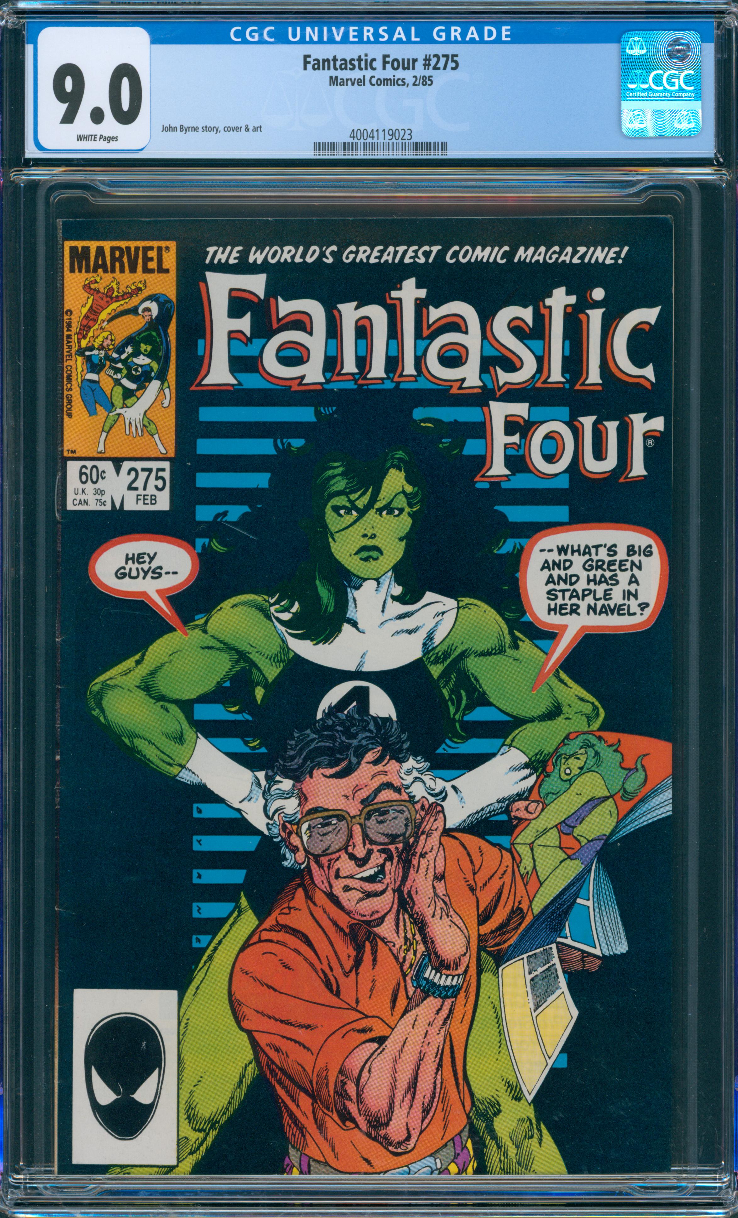 Fantastic Four #275 CGC 9.0