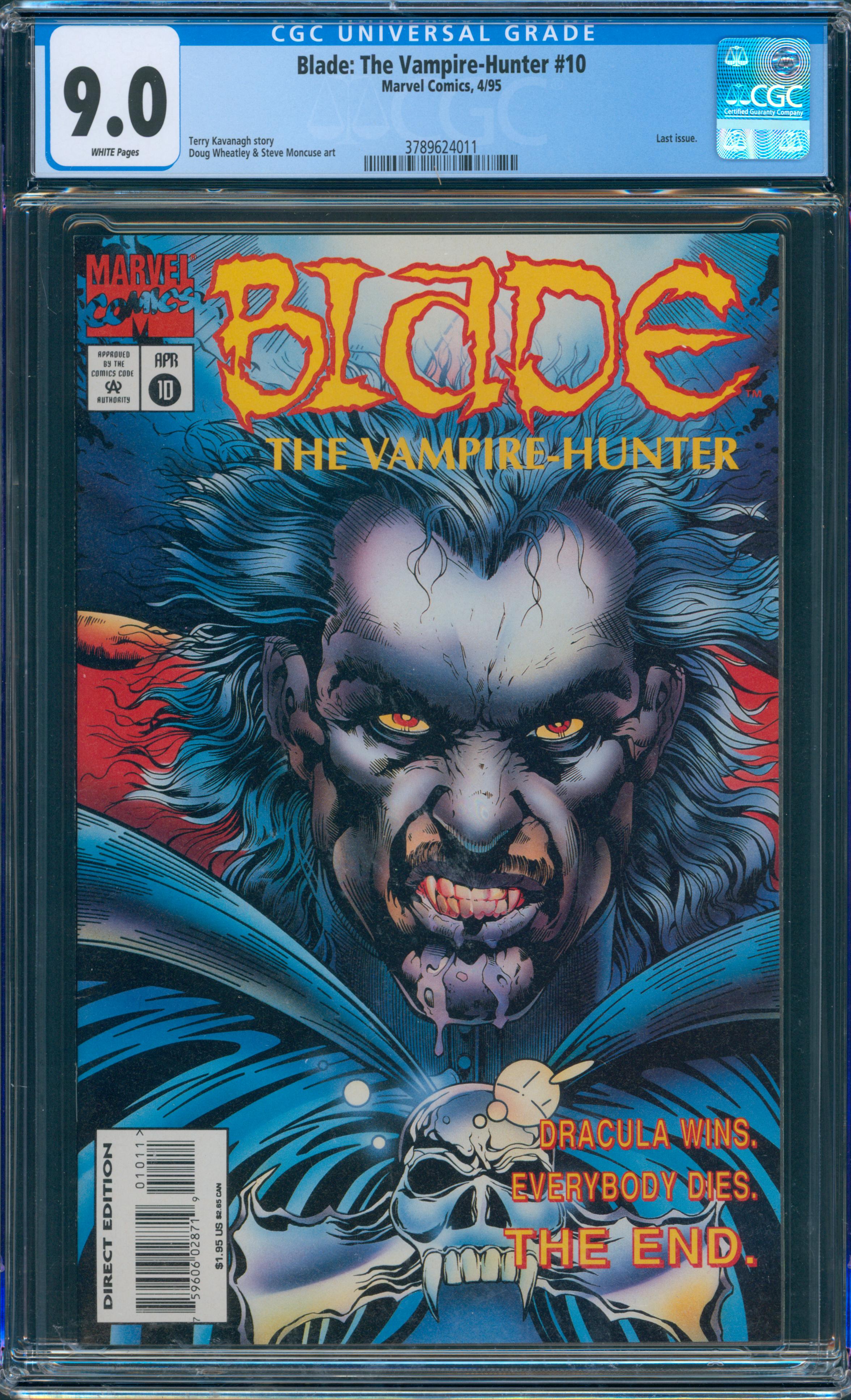 Blade: The Vampire-Hunter #10 CGC 9.0