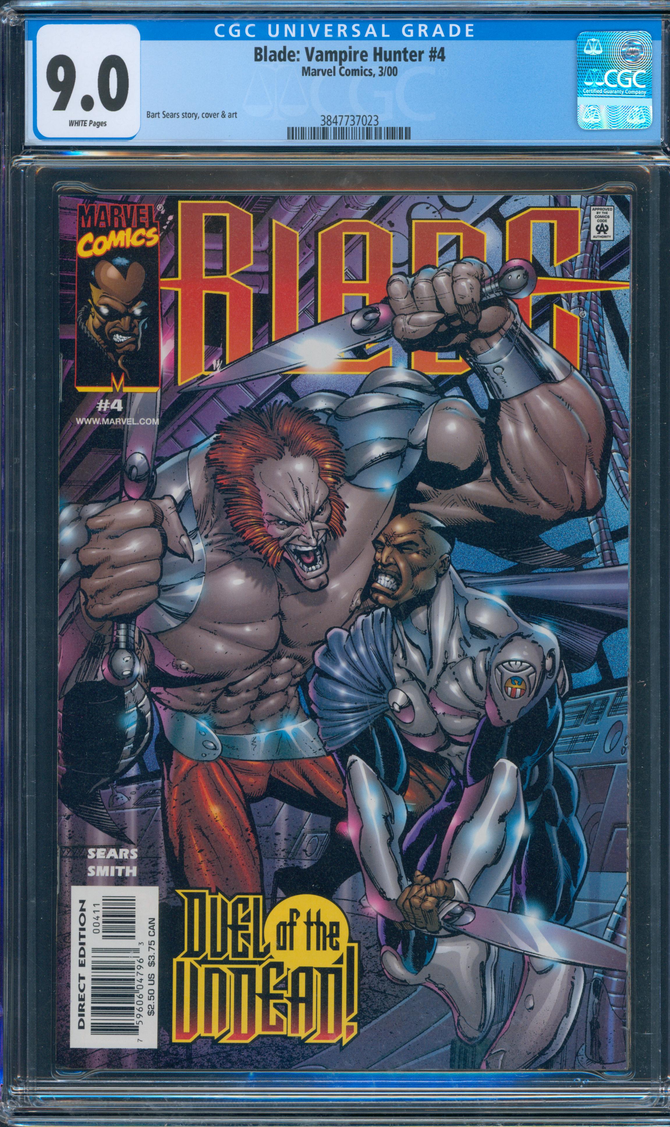 Blade: Vampire Hunter #4 CGC 9.0
