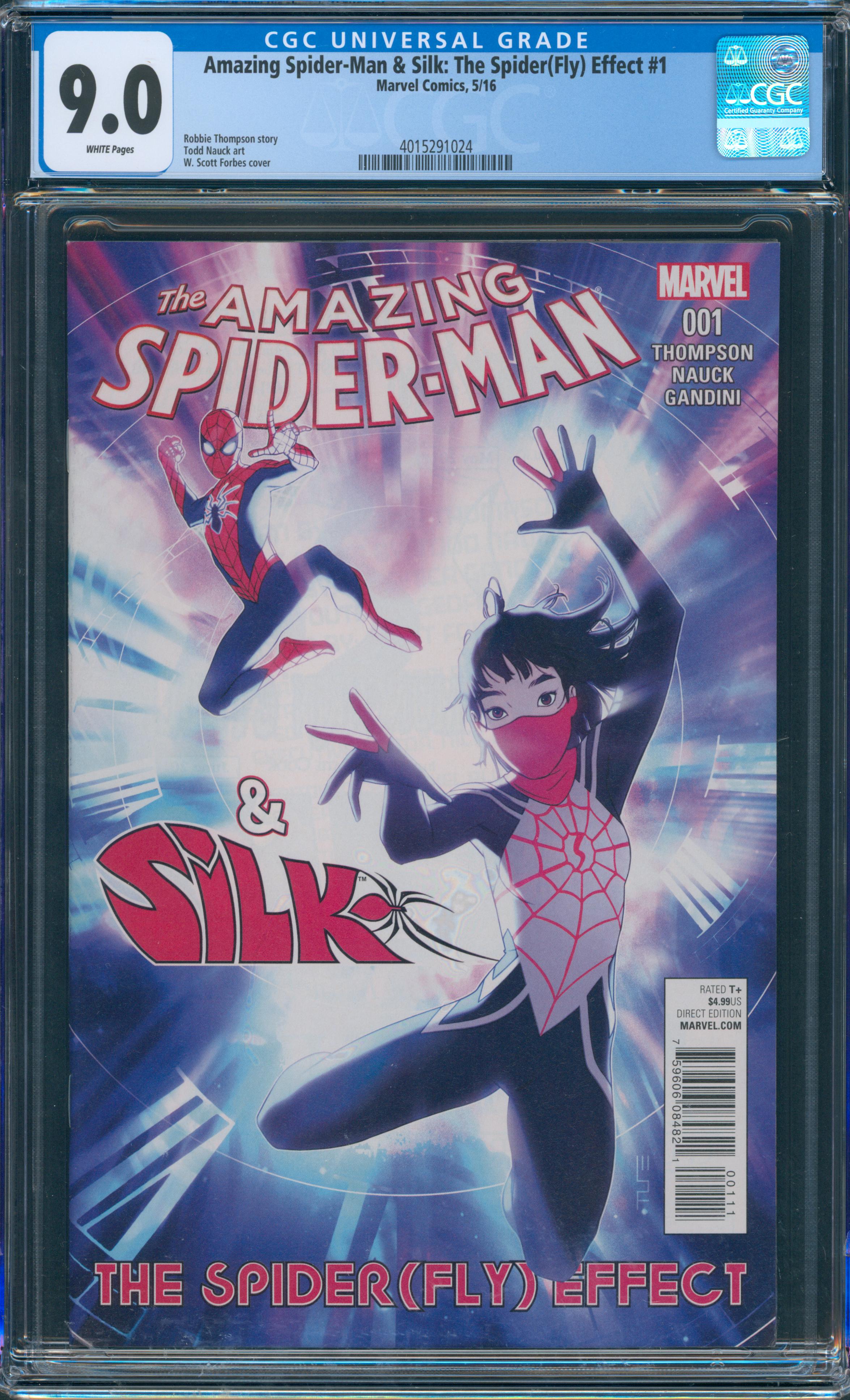 Amazing Spider-Man & Silk: The Spider(Fly) Effect #1 CGC 9.0