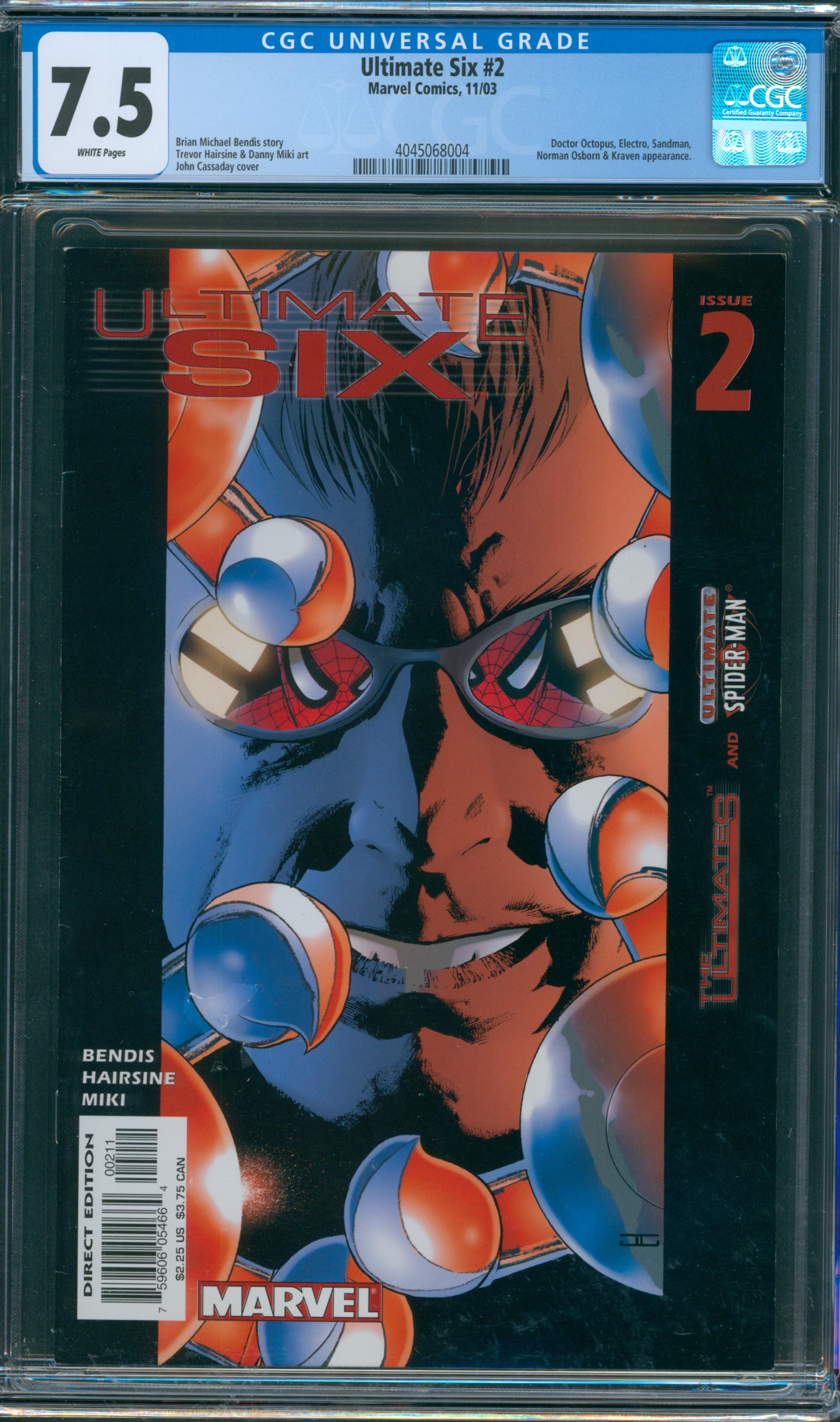 Ultimate Six #2 CGC 7.5