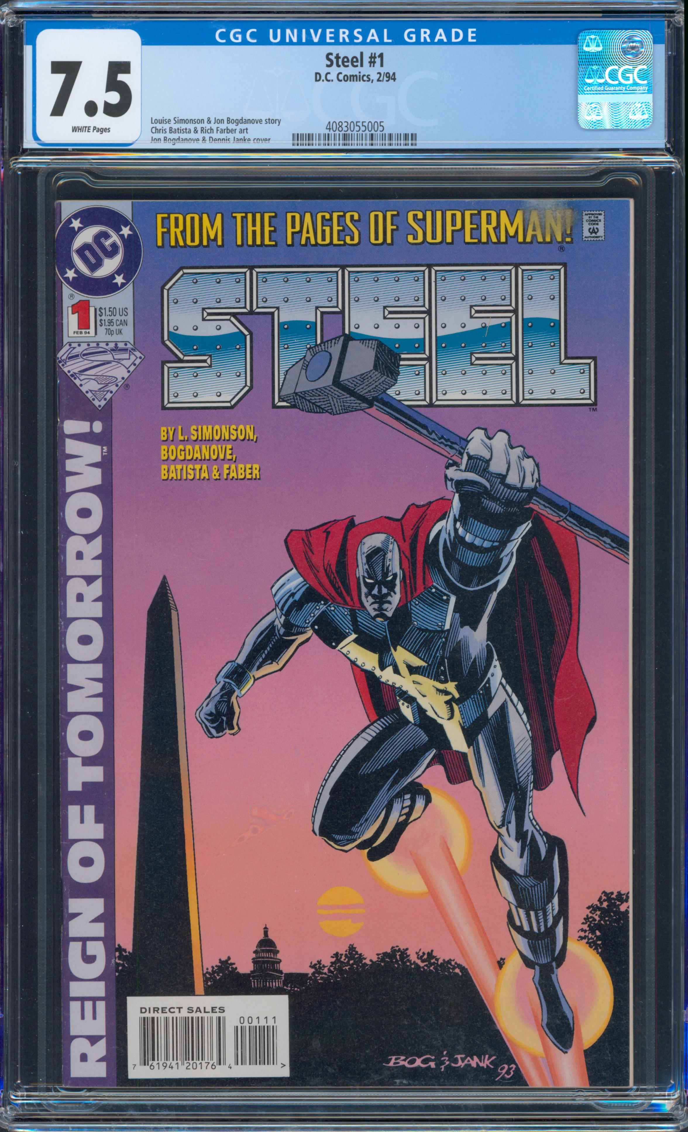 Steel #1 CGC 7.5